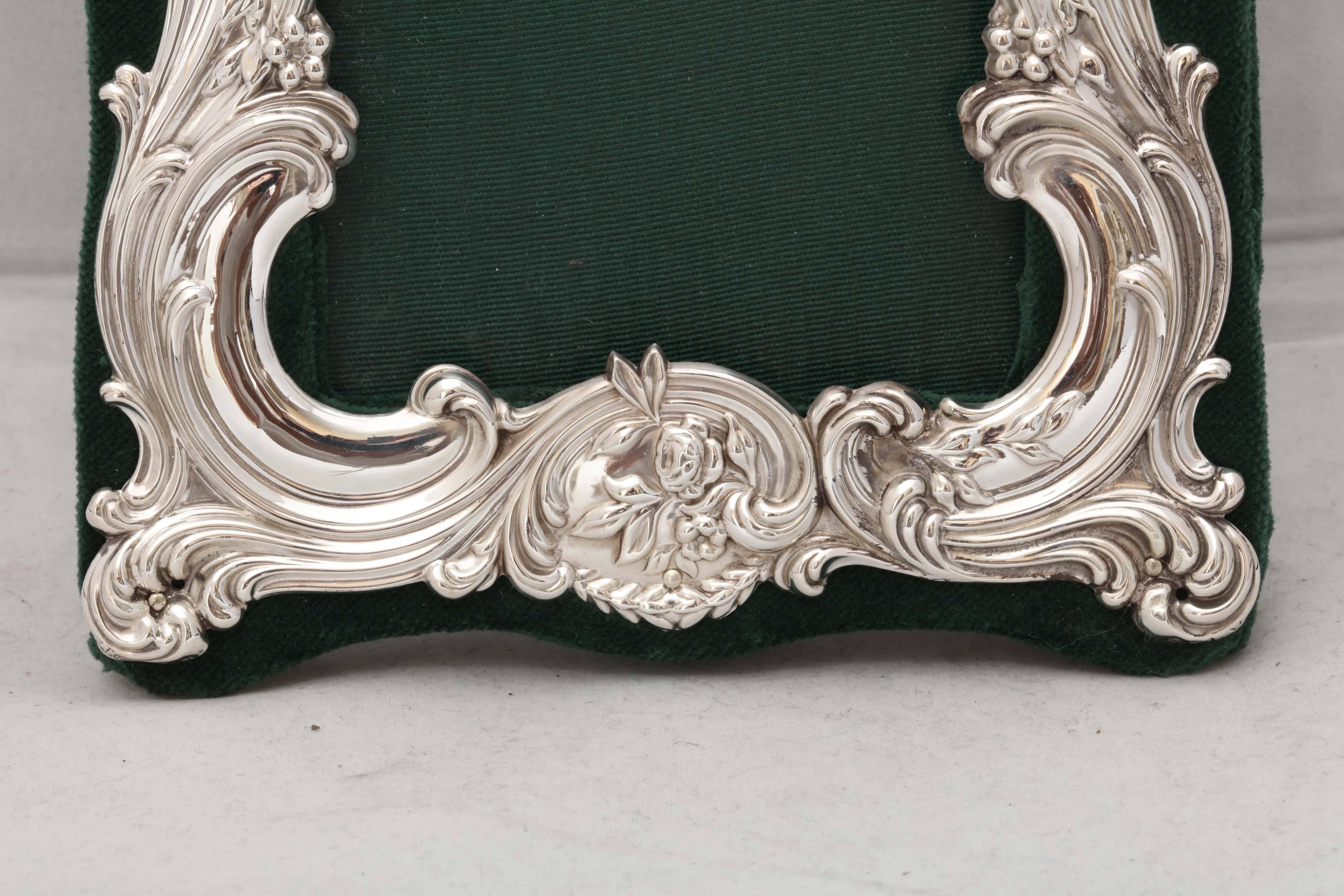 Victorian Sterling Silver Picture Frame 4