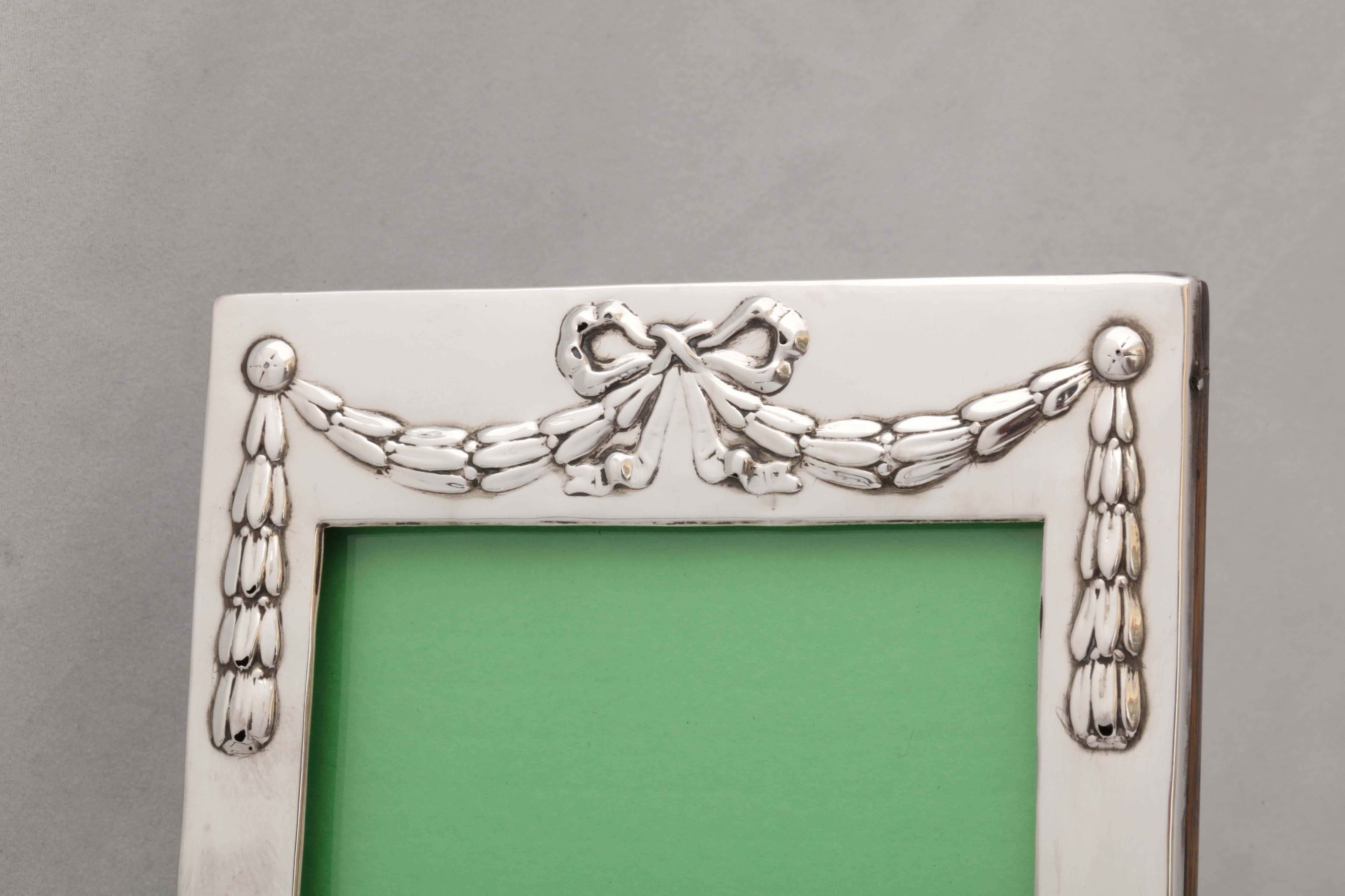 Edwardian Sterling Silver Picture Frame 3