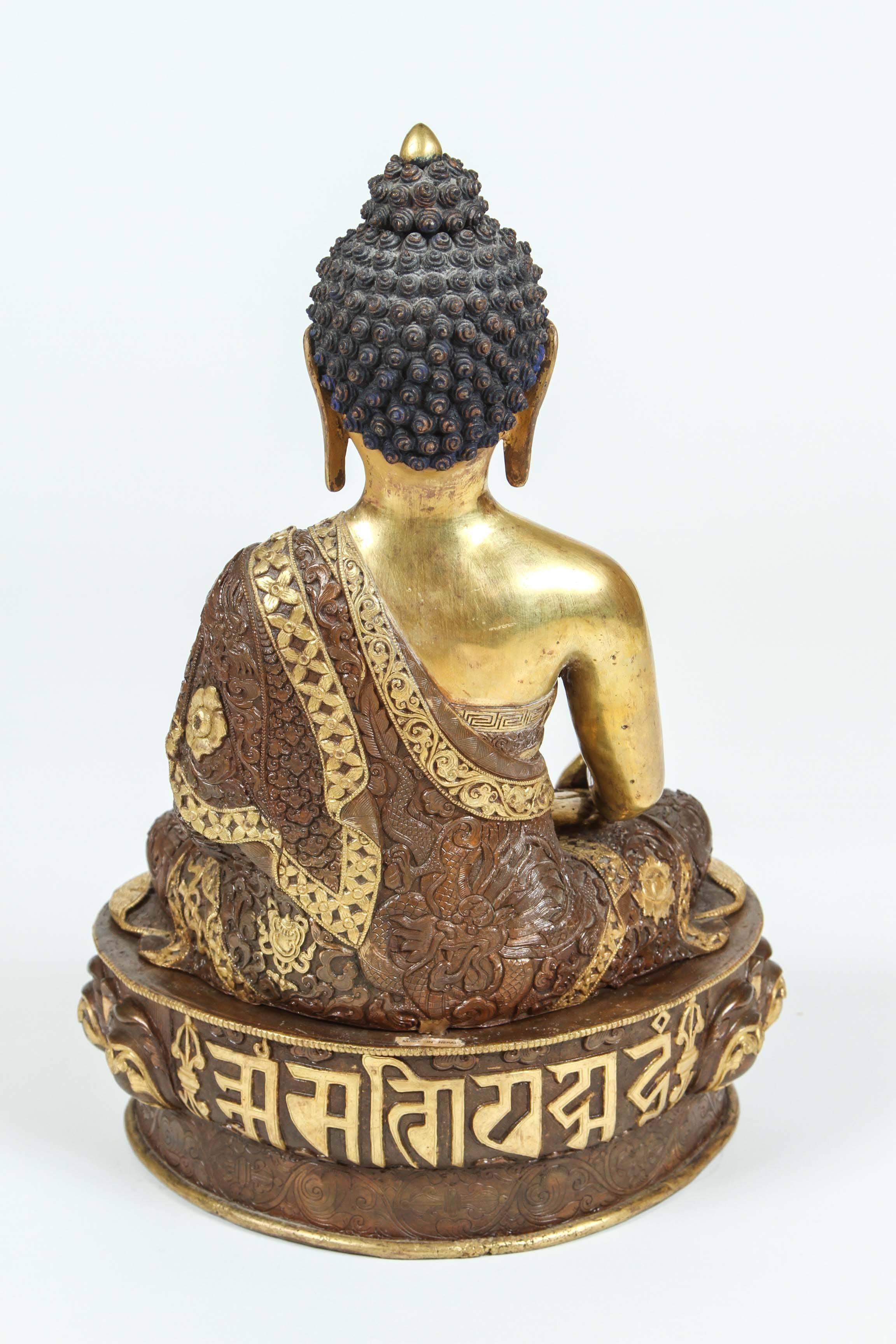 Brass Buddha Statue 1