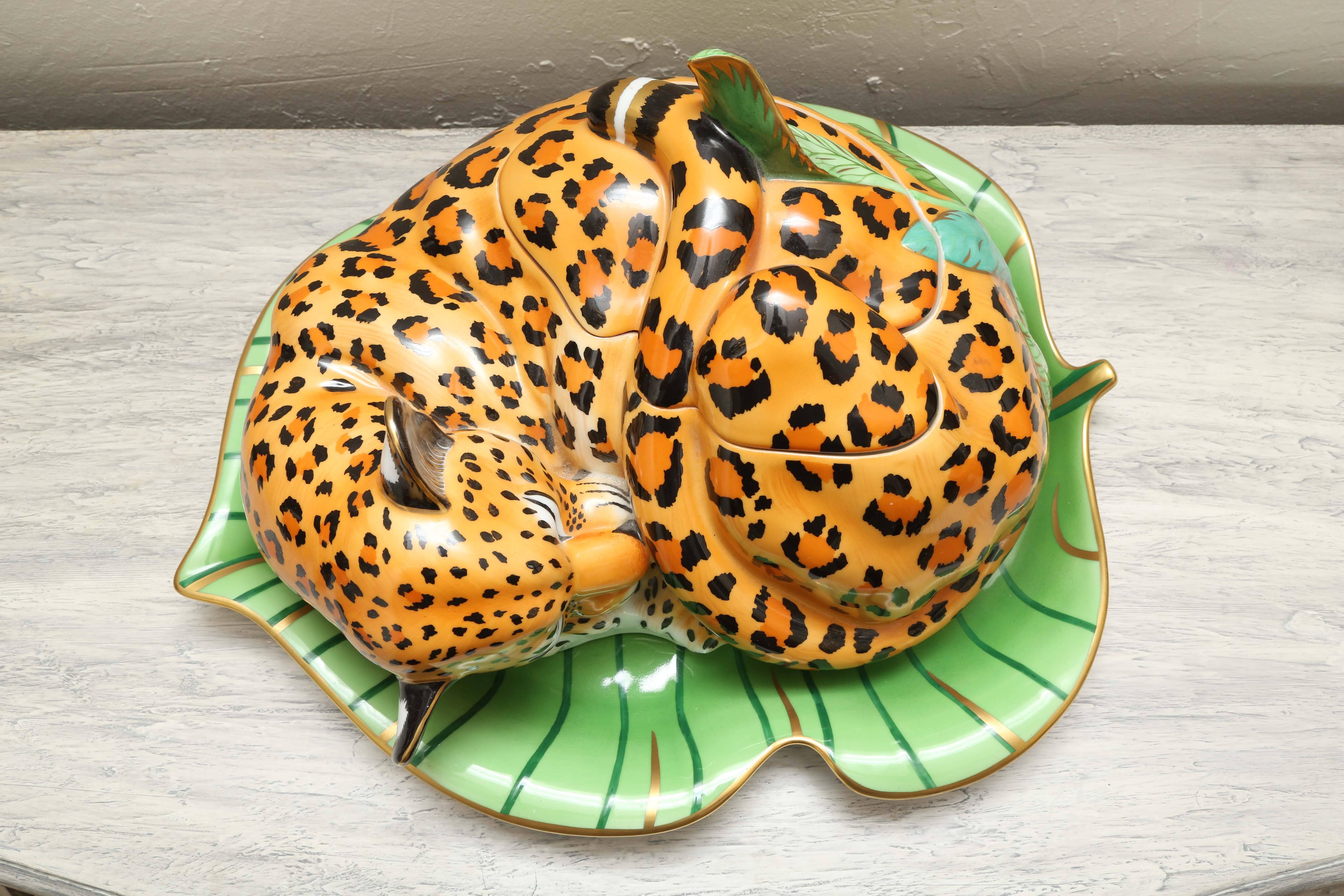 Vintage Jaguar Tureen by Lynn Chase 3