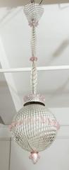 Barovier Toso pendent light made in Italy 1945