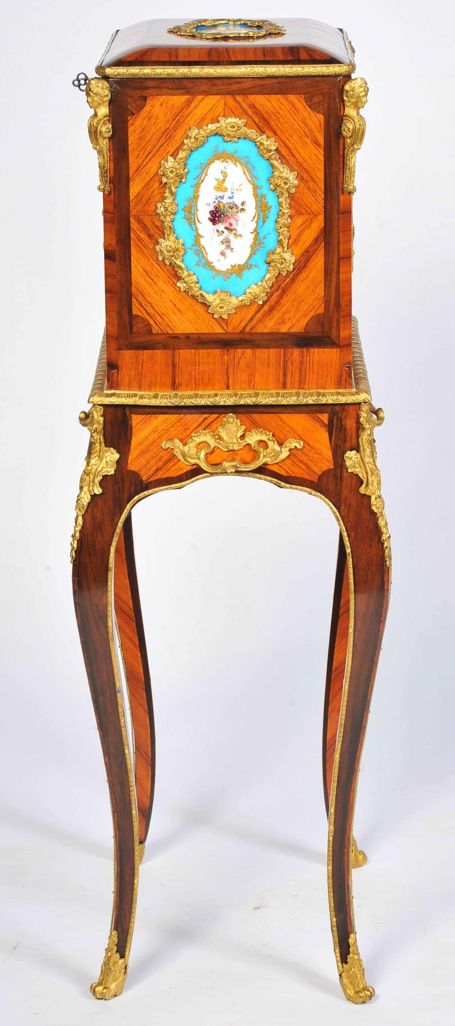 Louis XV French 'Sevres' Mounted Jewel Box