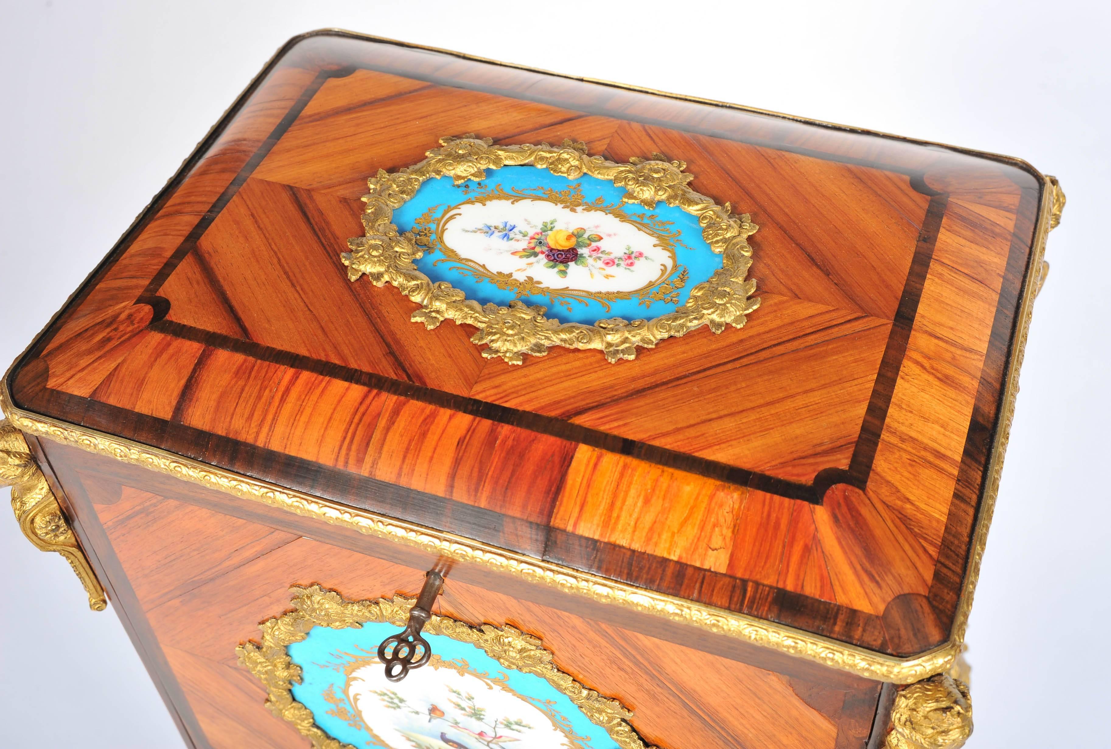 19th Century French 'Sevres' Mounted Jewel Box