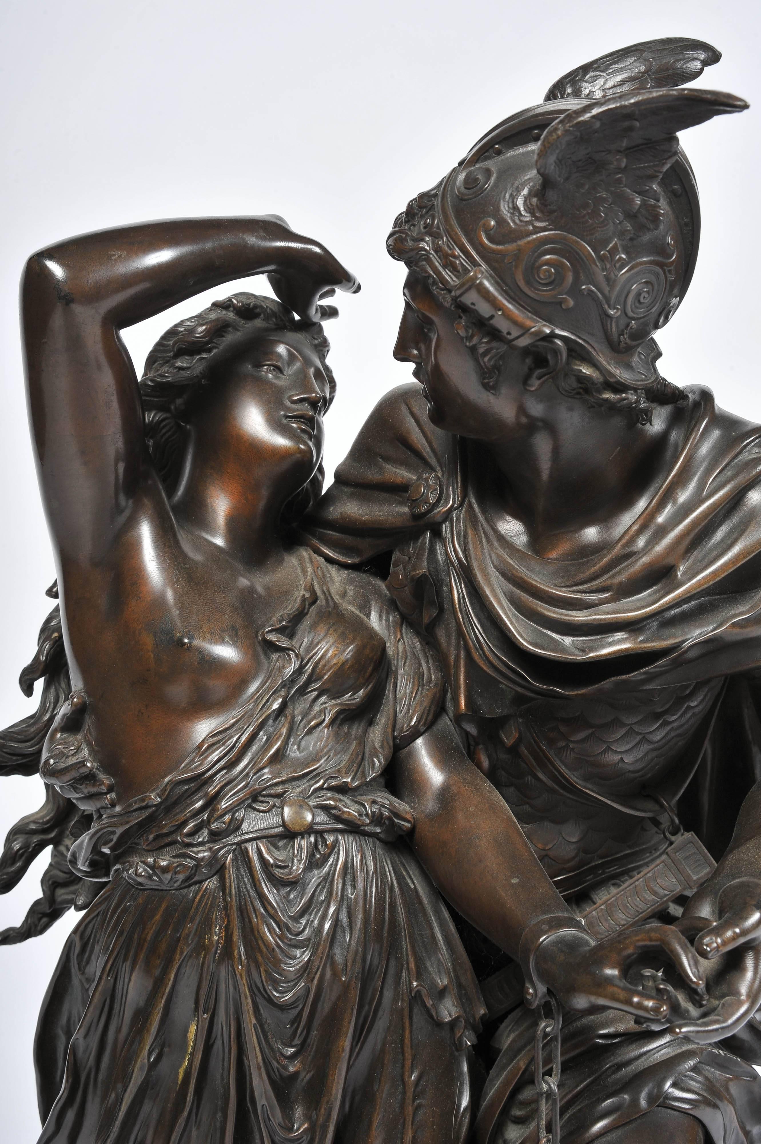 perseus and andromeda statue