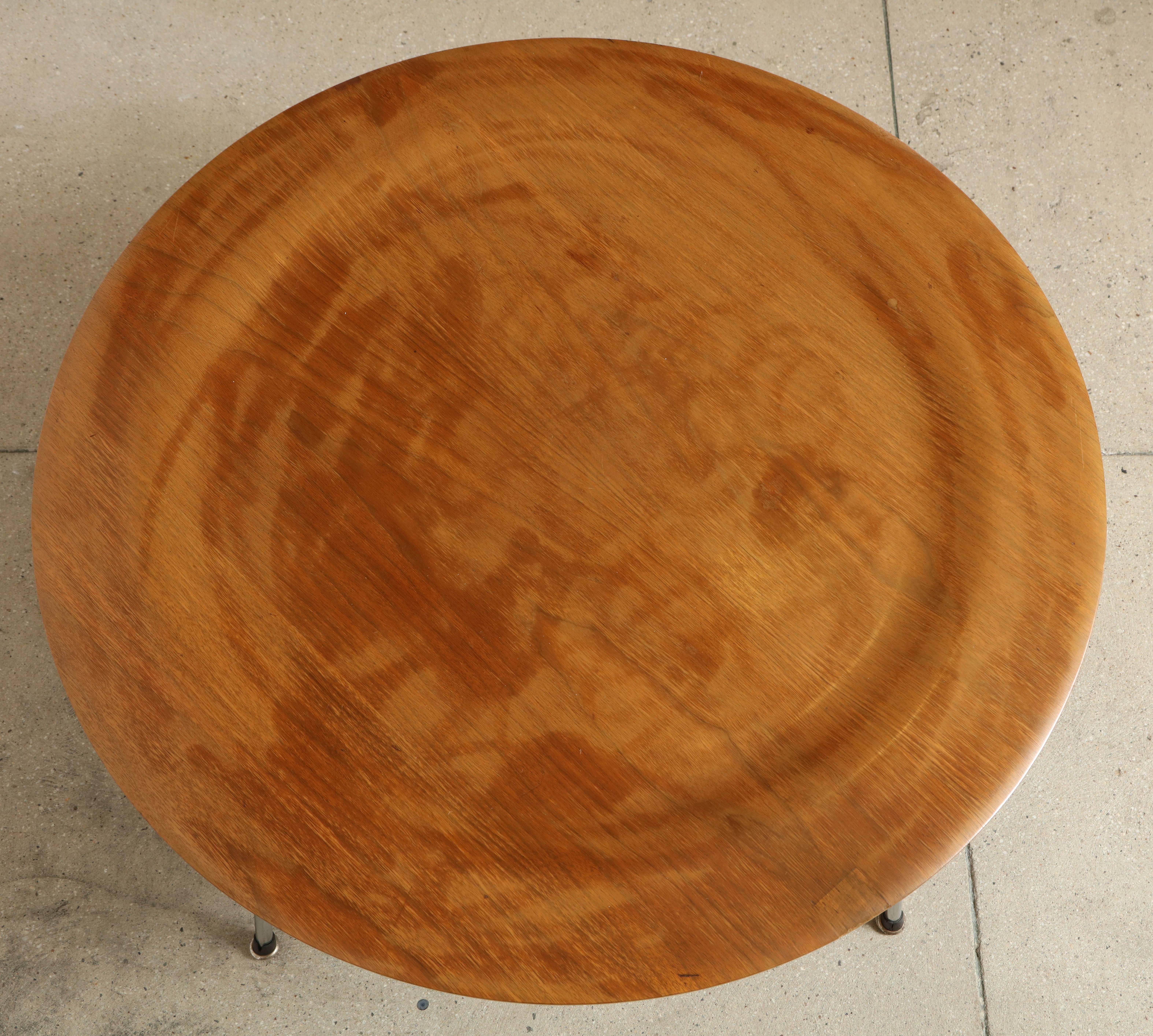 Eames CTM coffee table in original 'as found' condition, circa 1940.