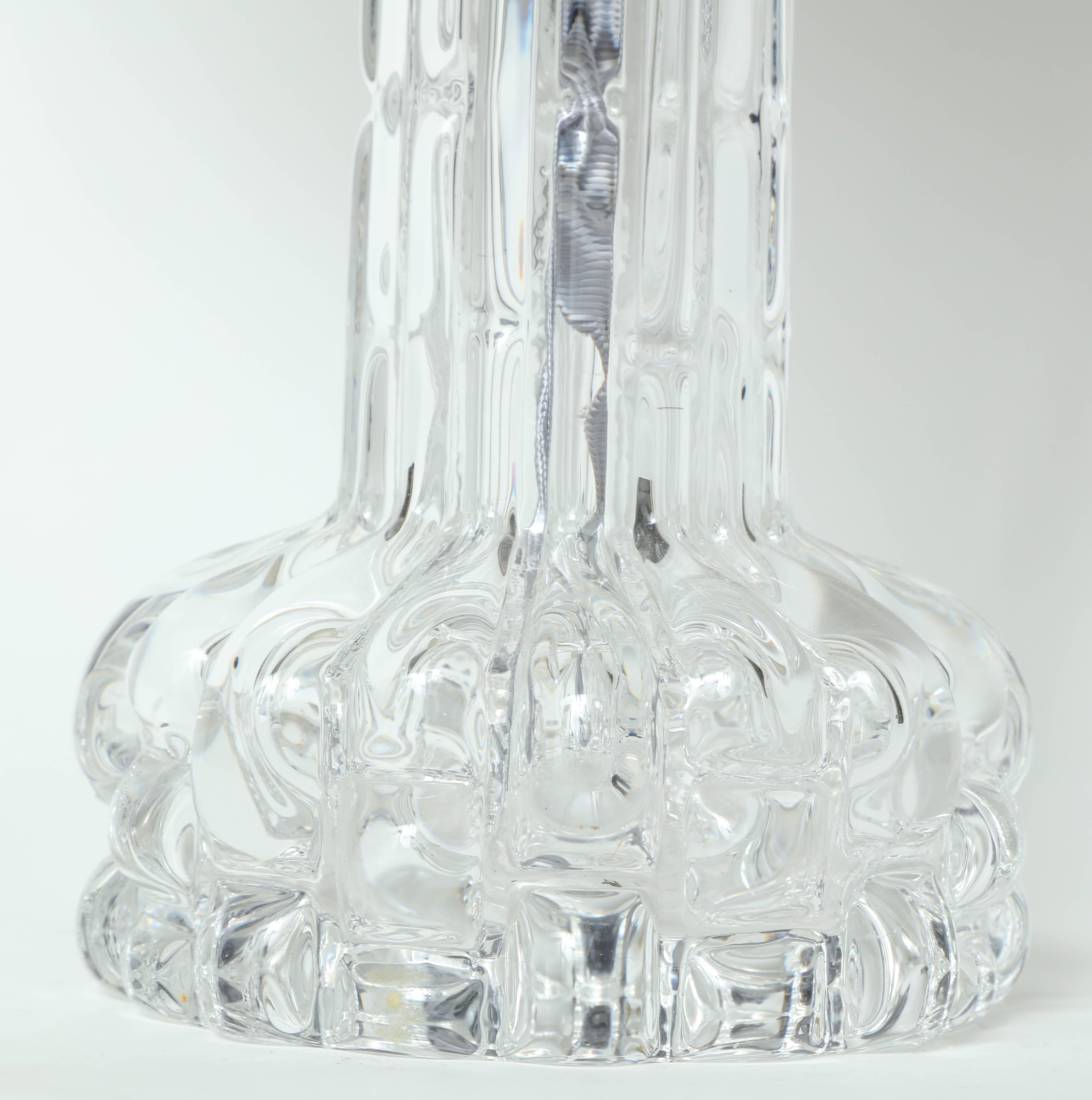 orrefors crystal lamps