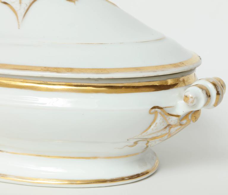 Set of French Porcelain Covered Serving Dishes at 1stDibs serving