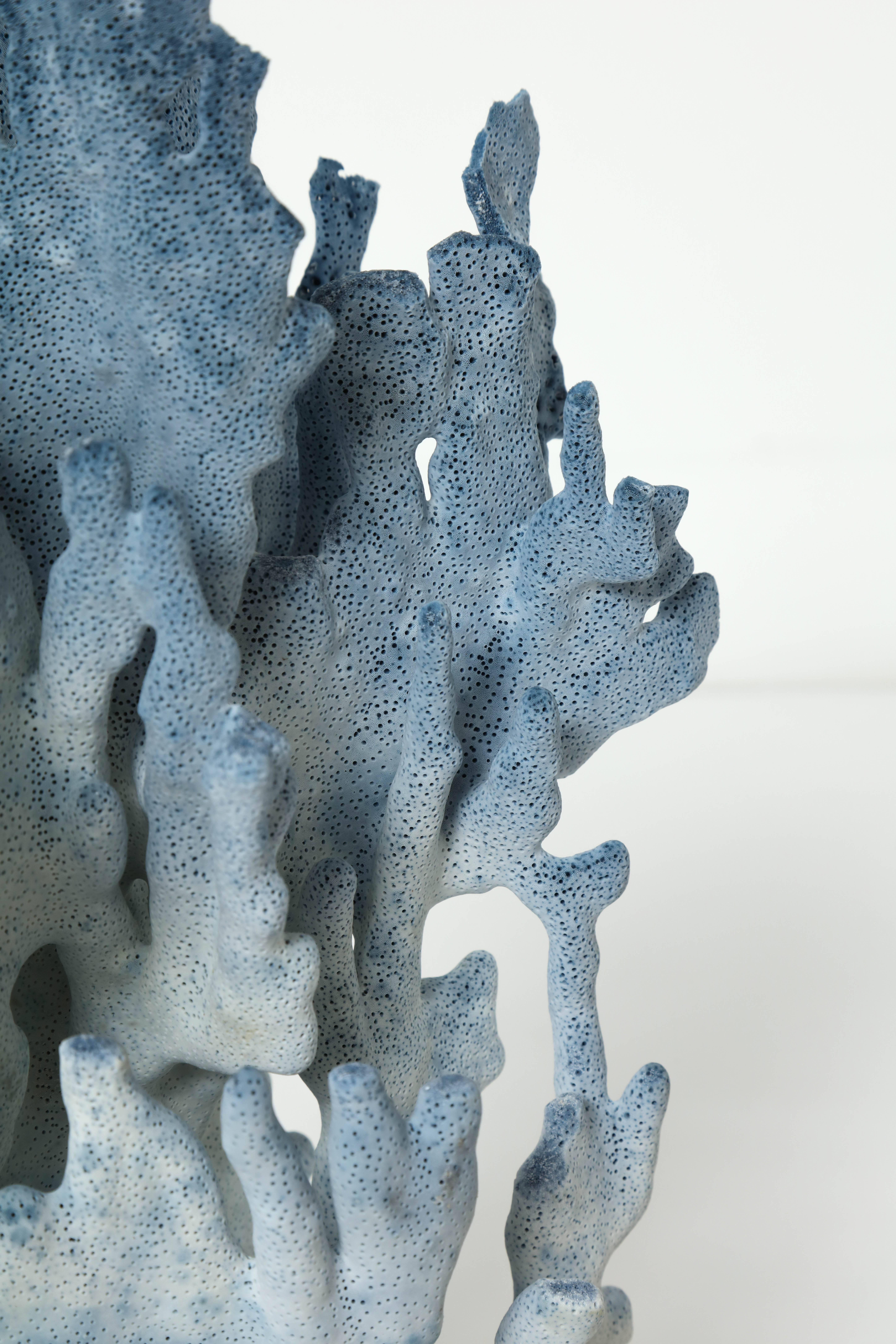 Coral Sculpture, Blue 1