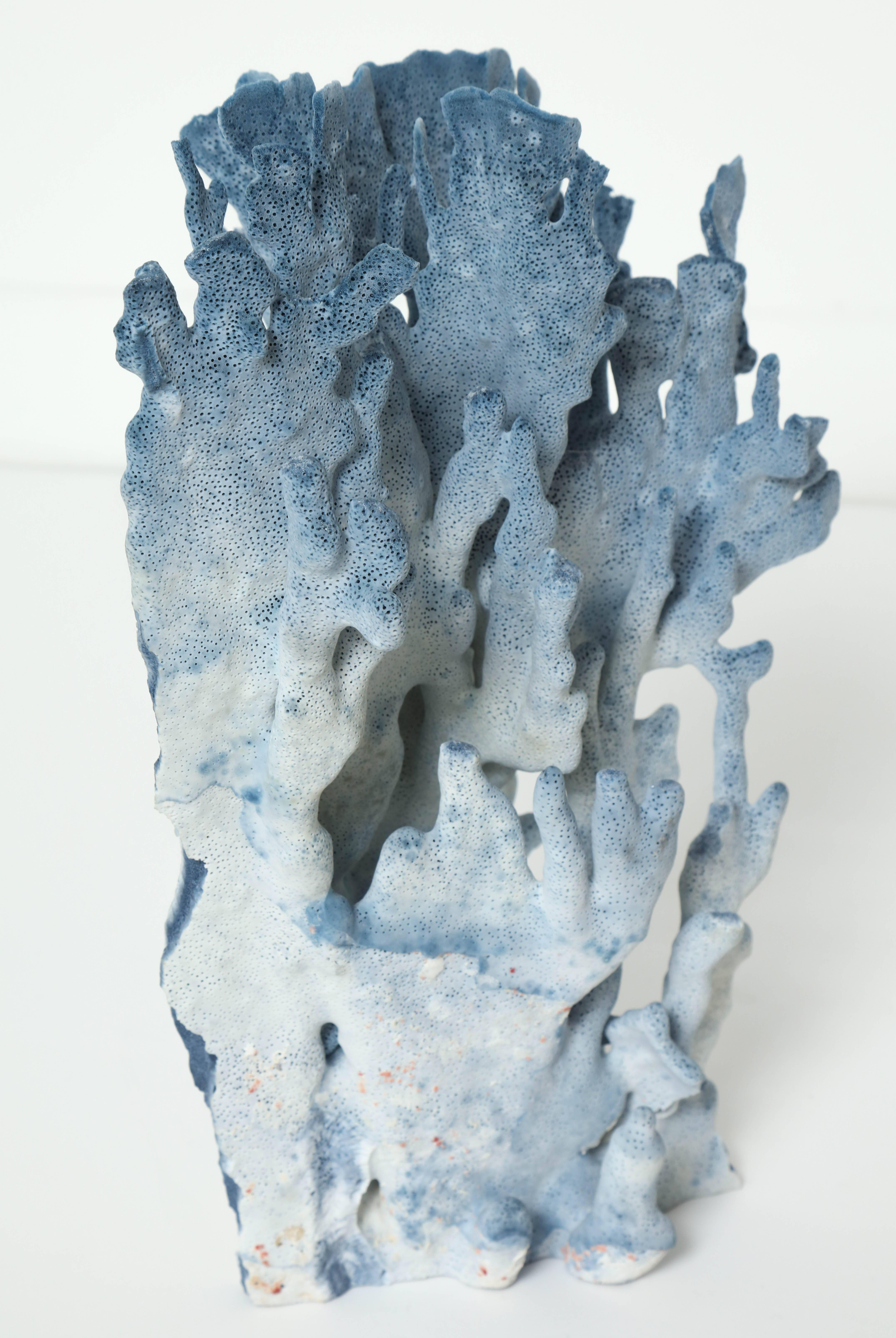 Coral Sculpture, Blue 2