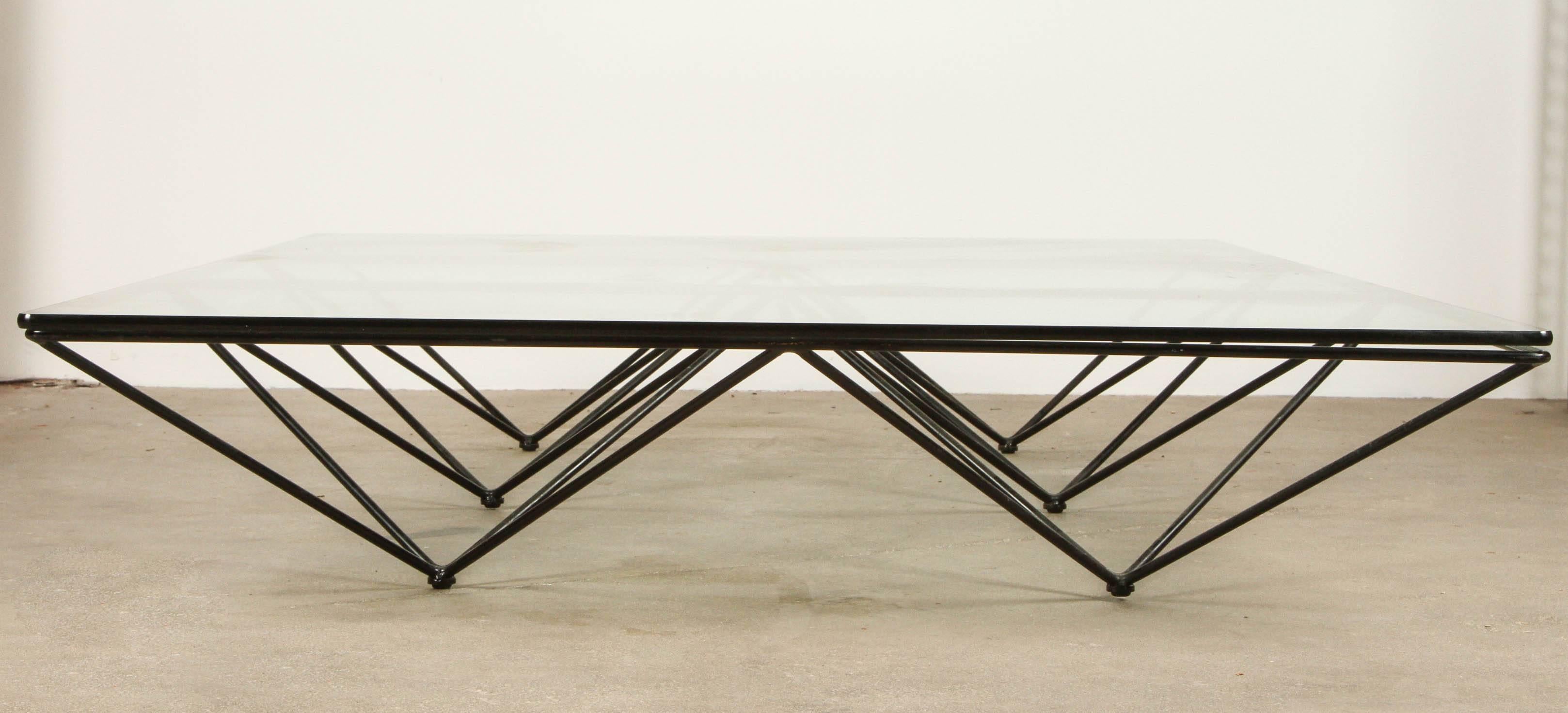 B&B Italia table in the style of Paola Piva.