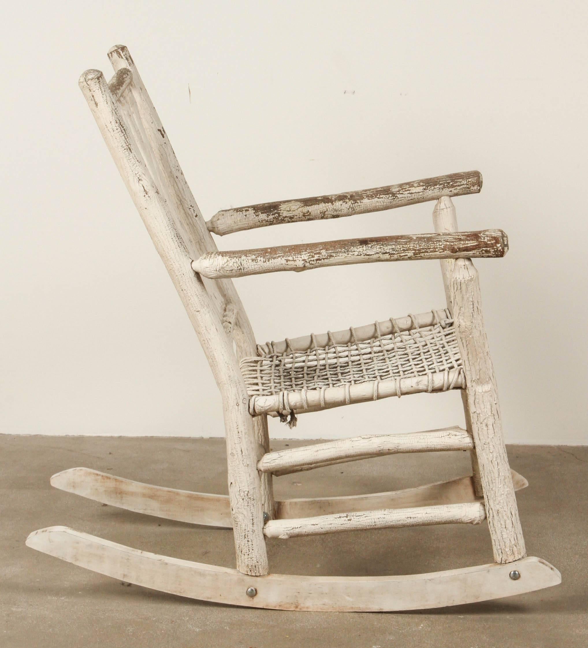 rustic rocking chairs