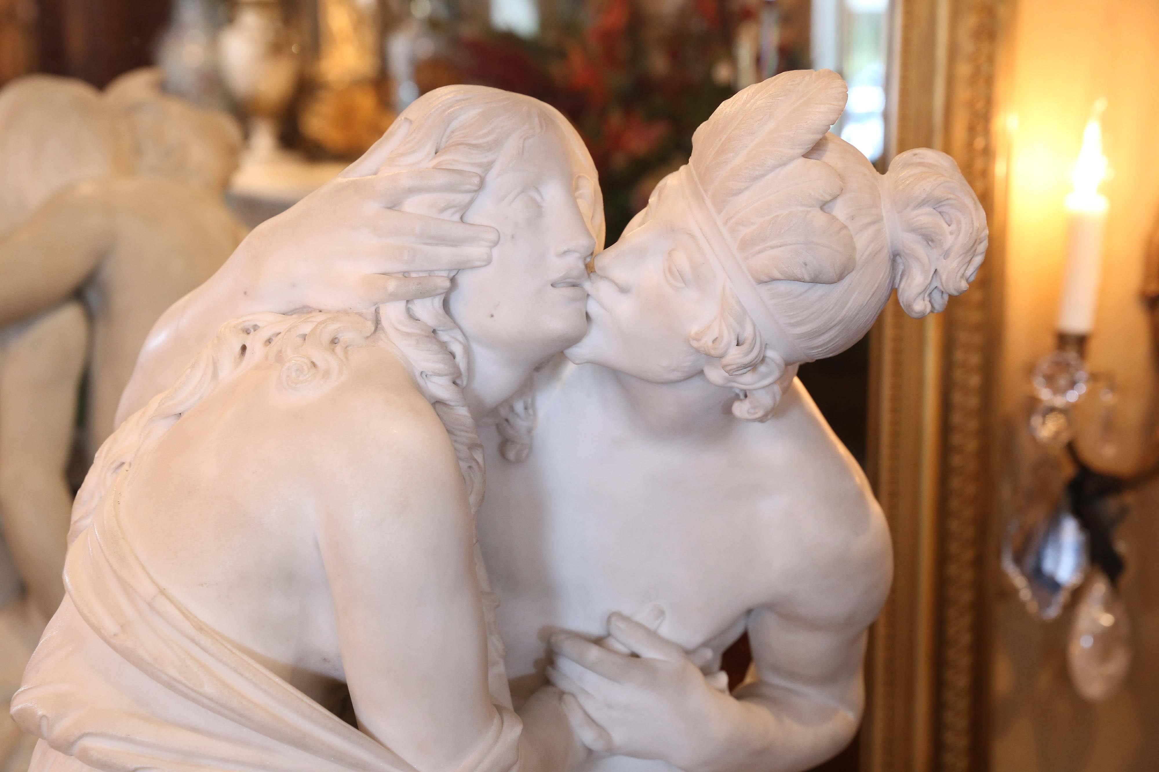 marble statues that look soft