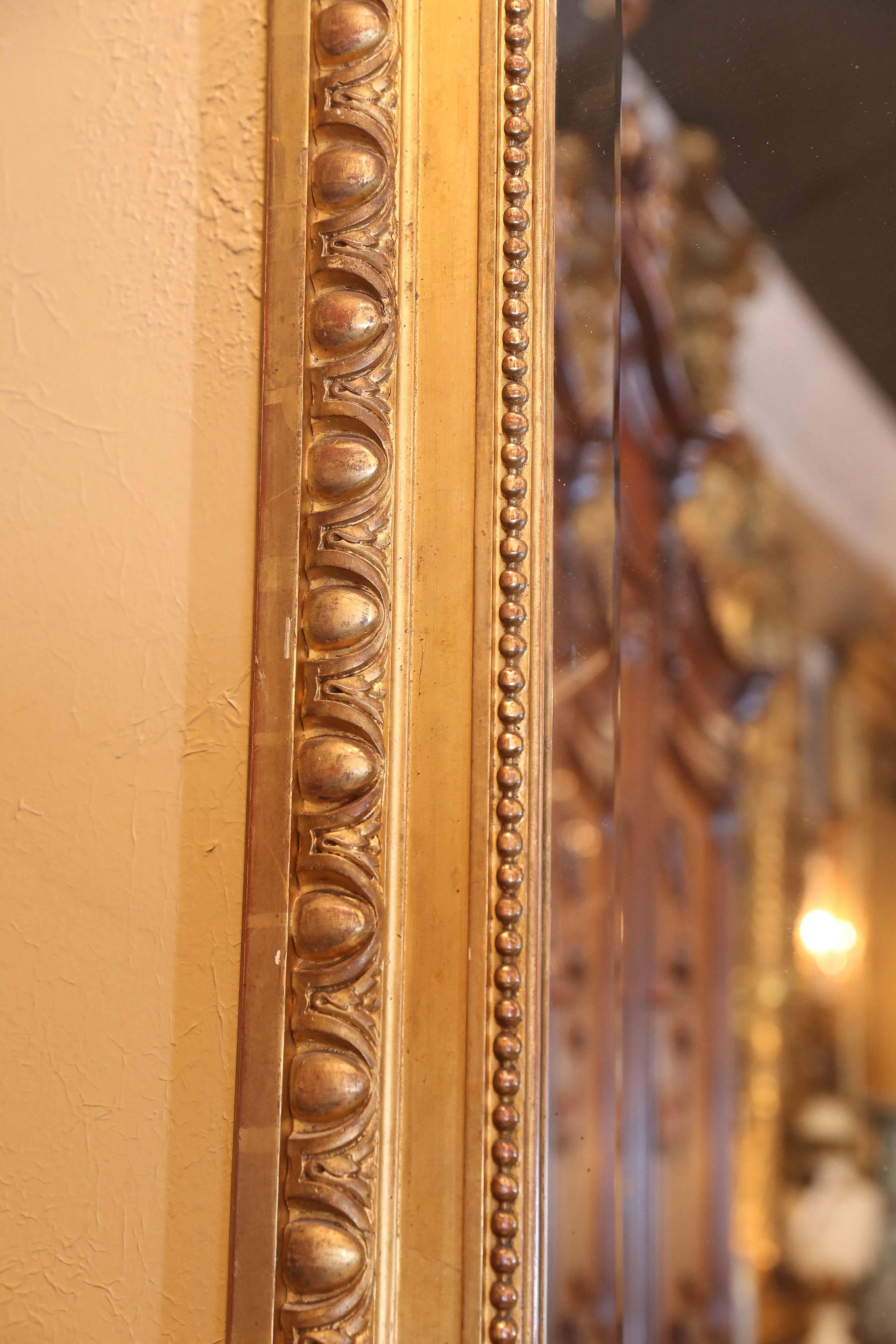 Early 20th Century French Giltwood Mirror