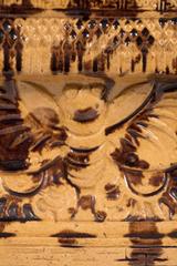 Antique Chinese Stoneware Pillow 19th Century