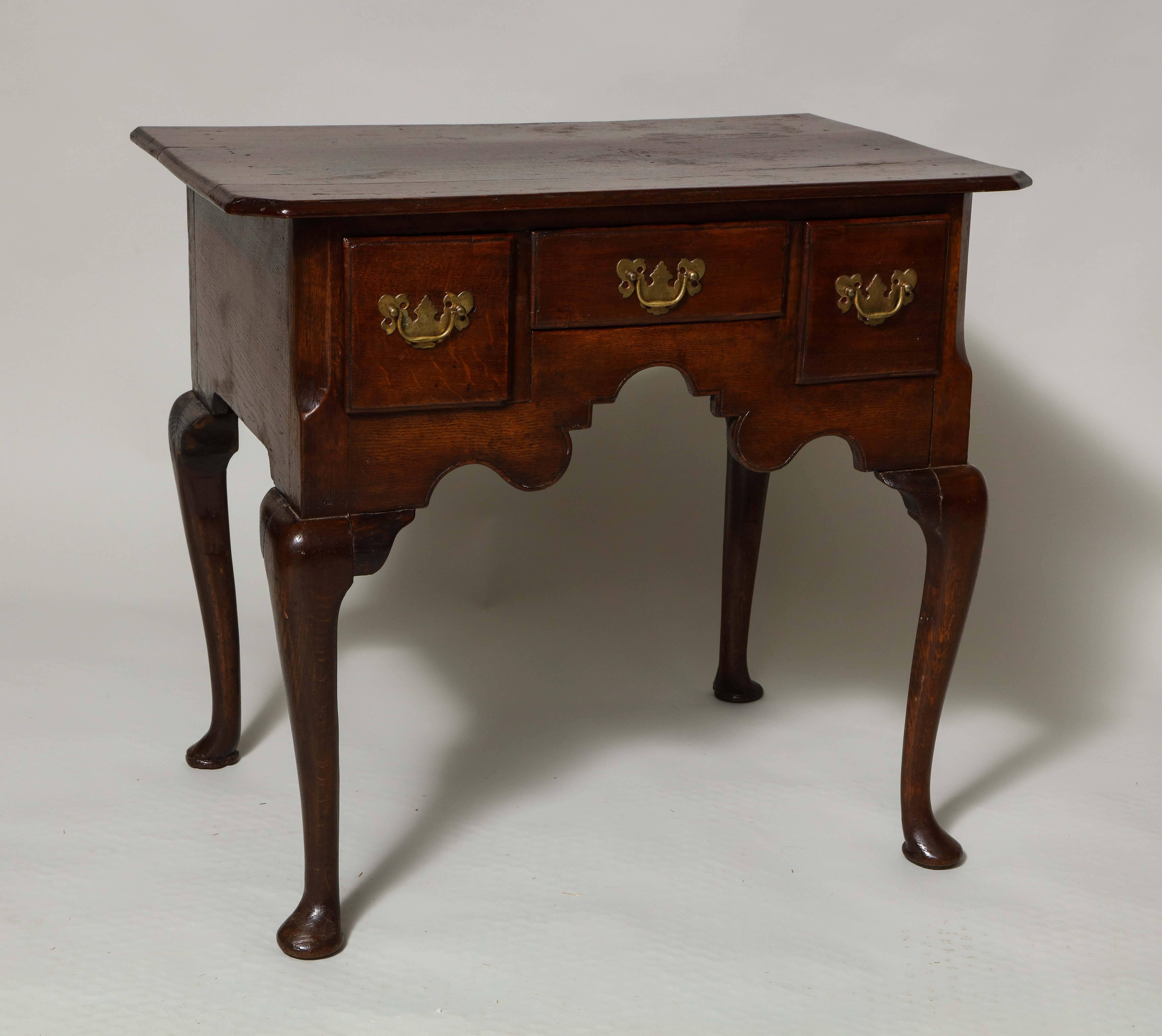 Baroque George II Oak Dressing Table