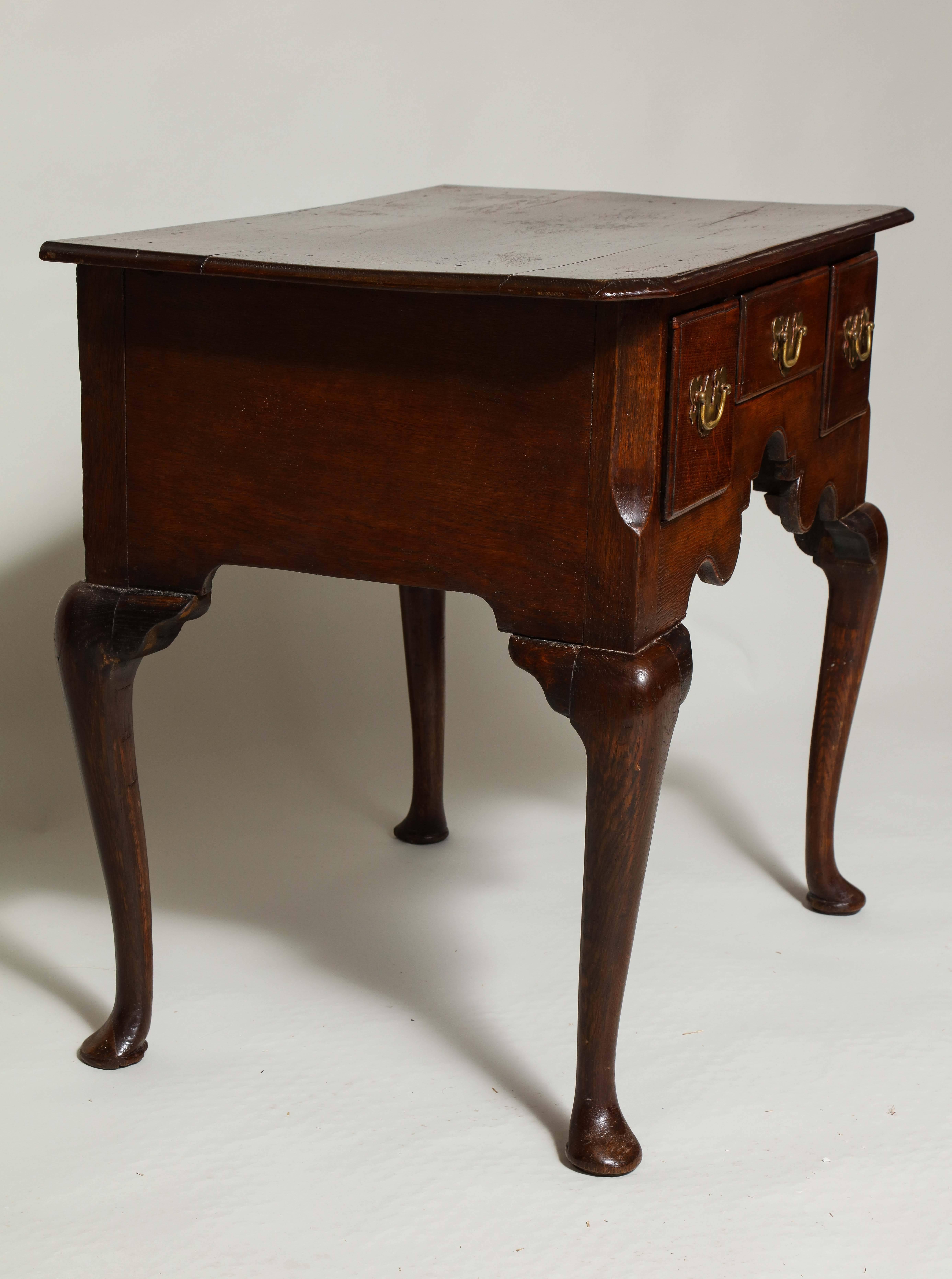 English George II Oak Dressing Table