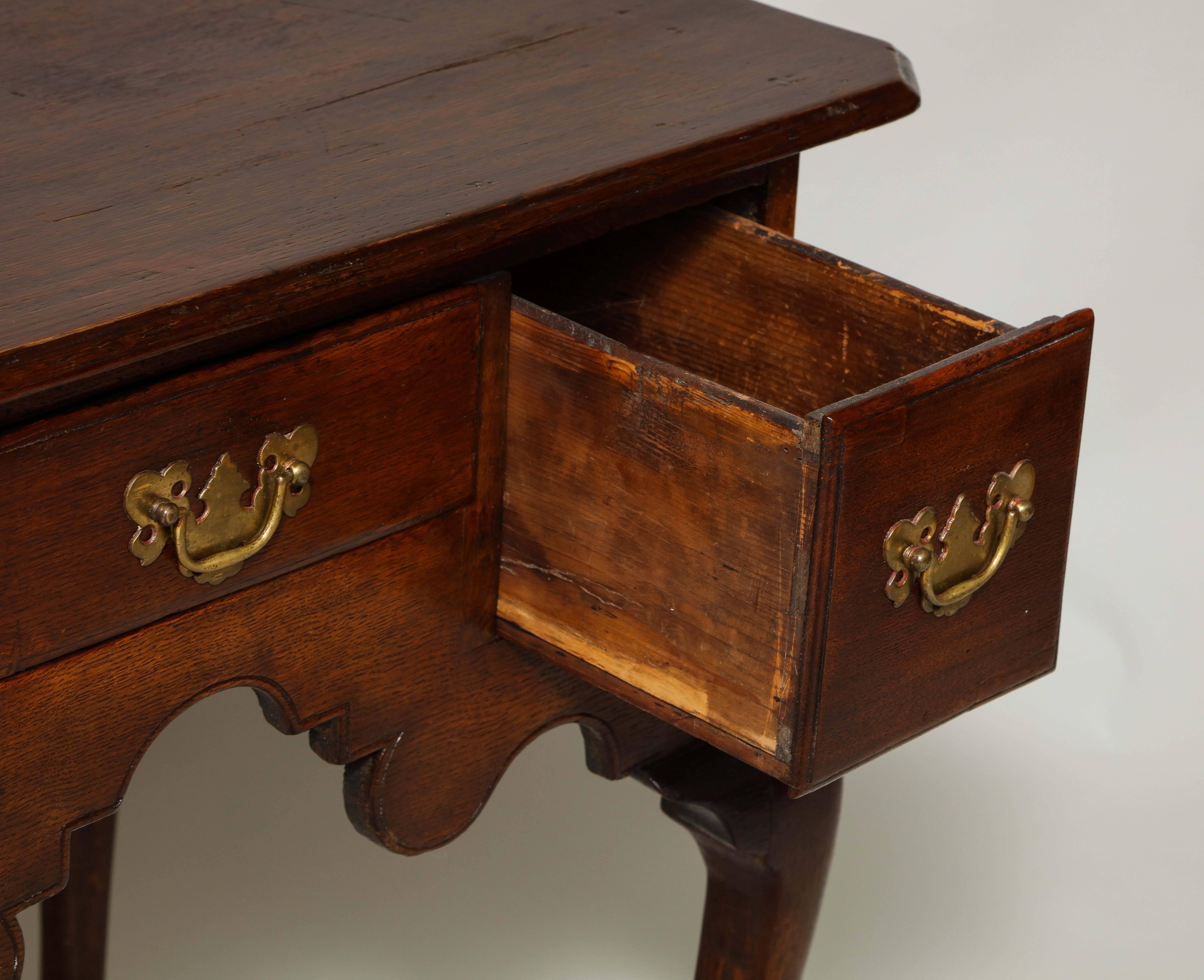 Mid-18th Century George II Oak Dressing Table