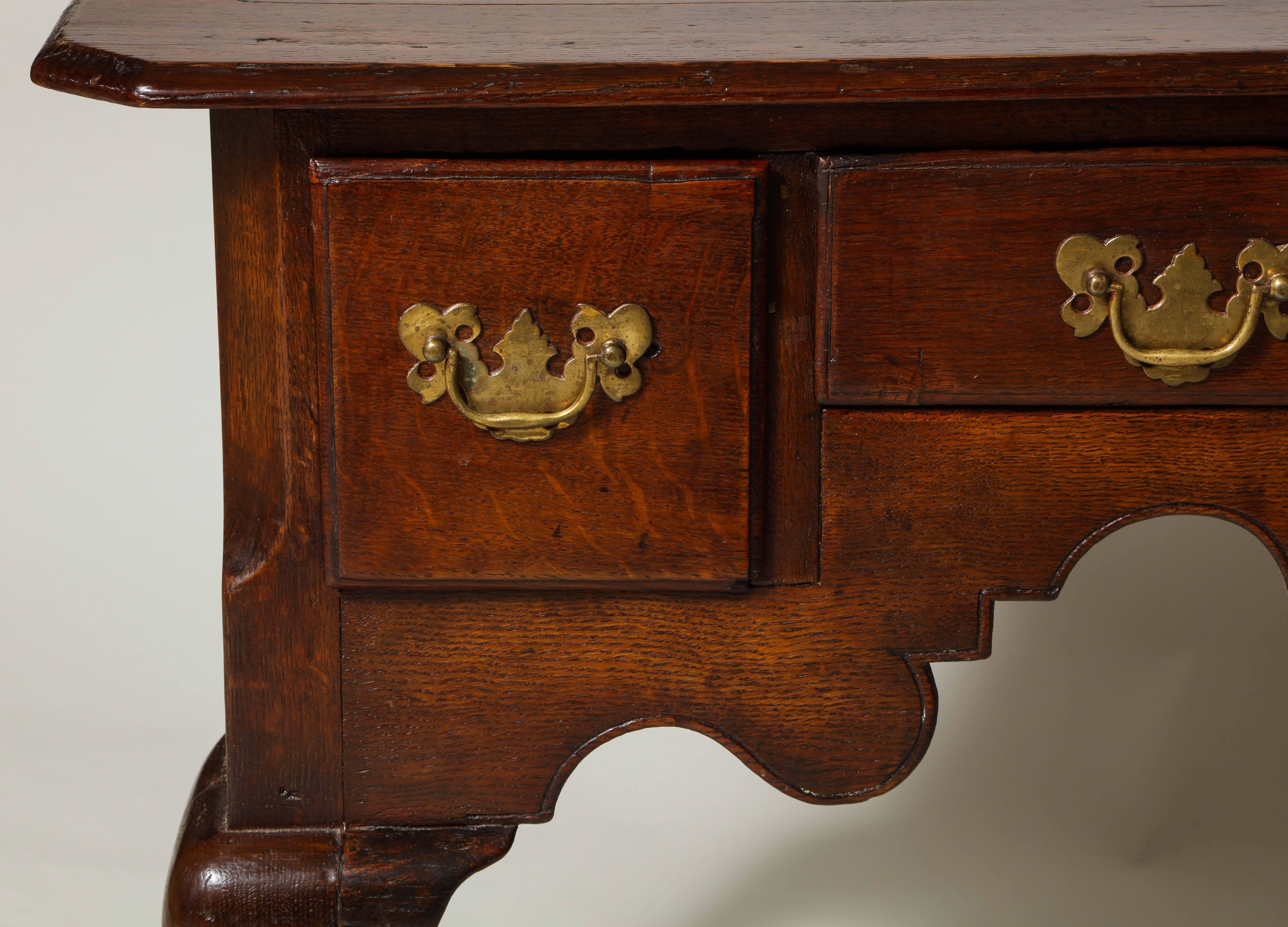 George II Oak Dressing Table 1