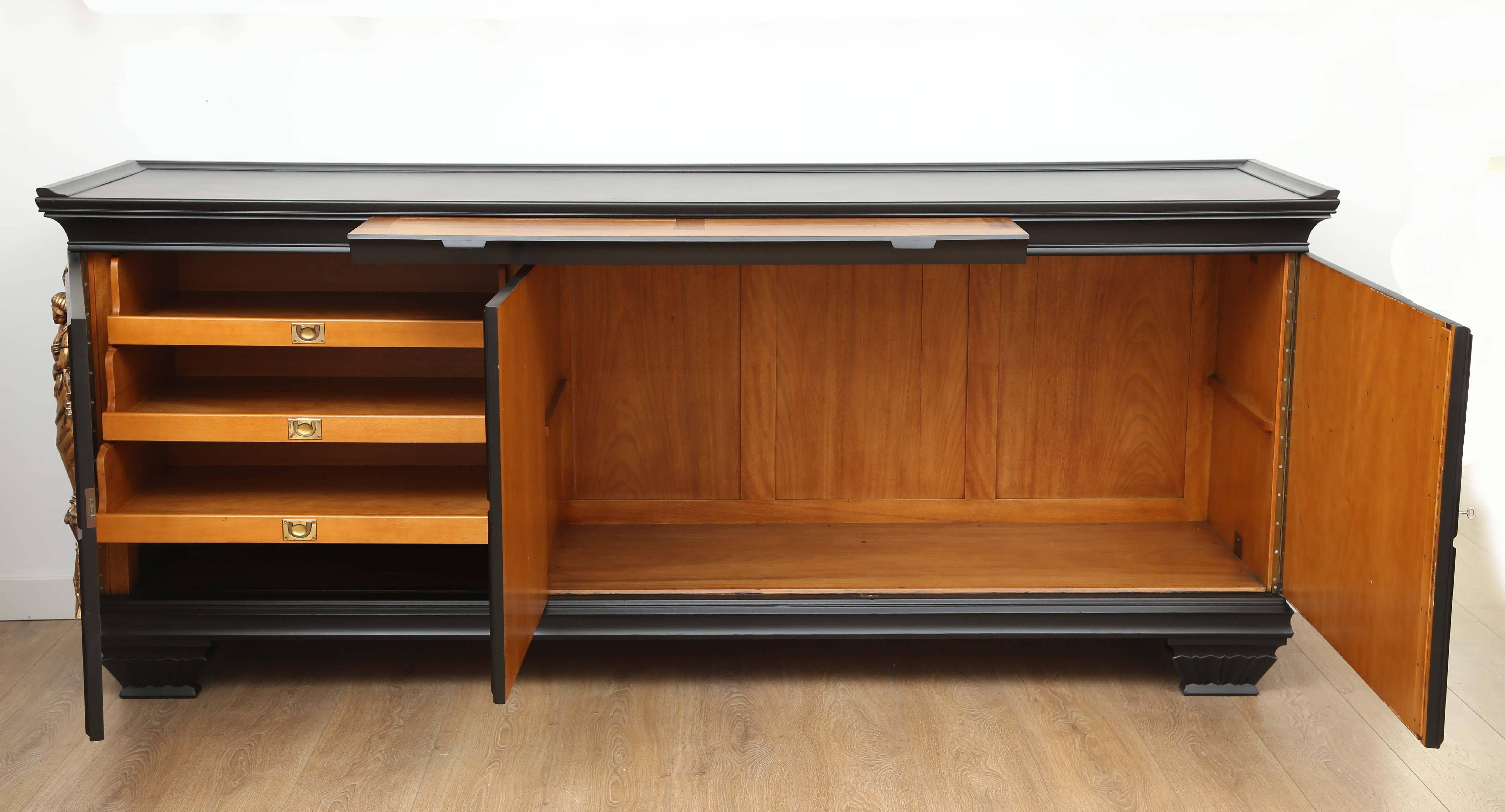 Large Art Deco Sideboard, Germany, 1920s 1