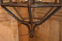 Large French Iron Lantern