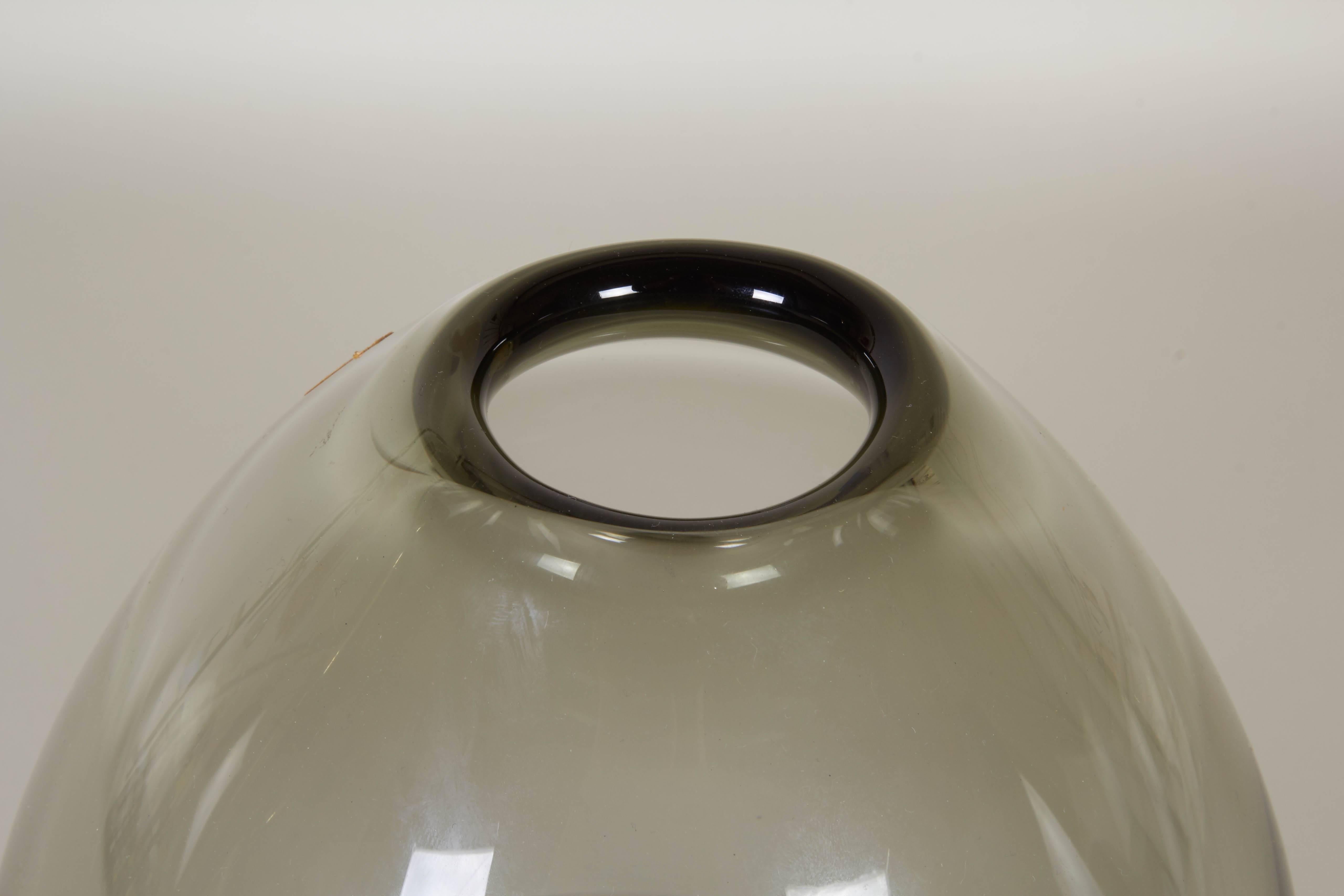 holmegaard glass vase