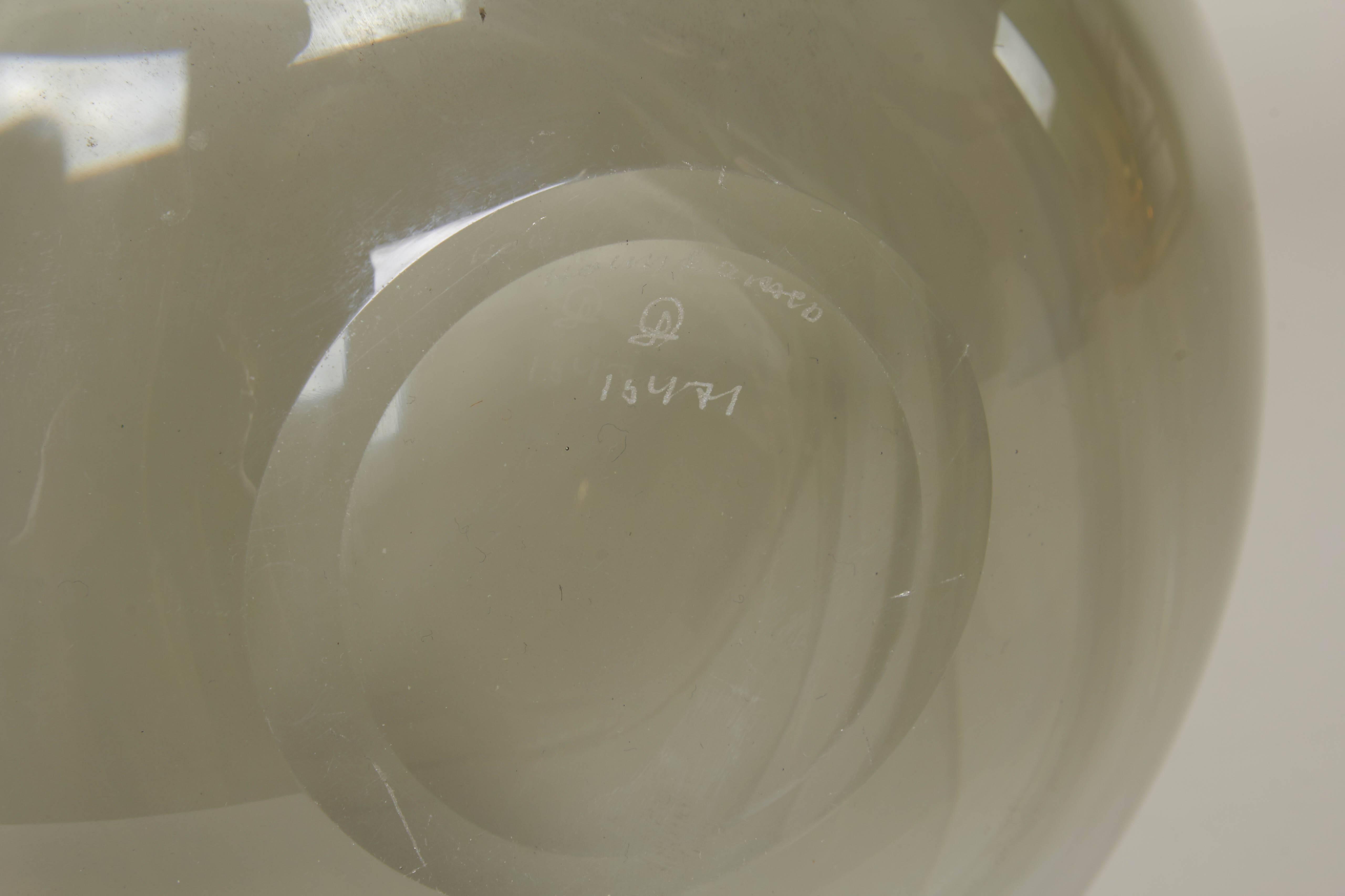 Danish Per Lütken Handblown Glass 'Soap Bubble' Vase for Holmegaard