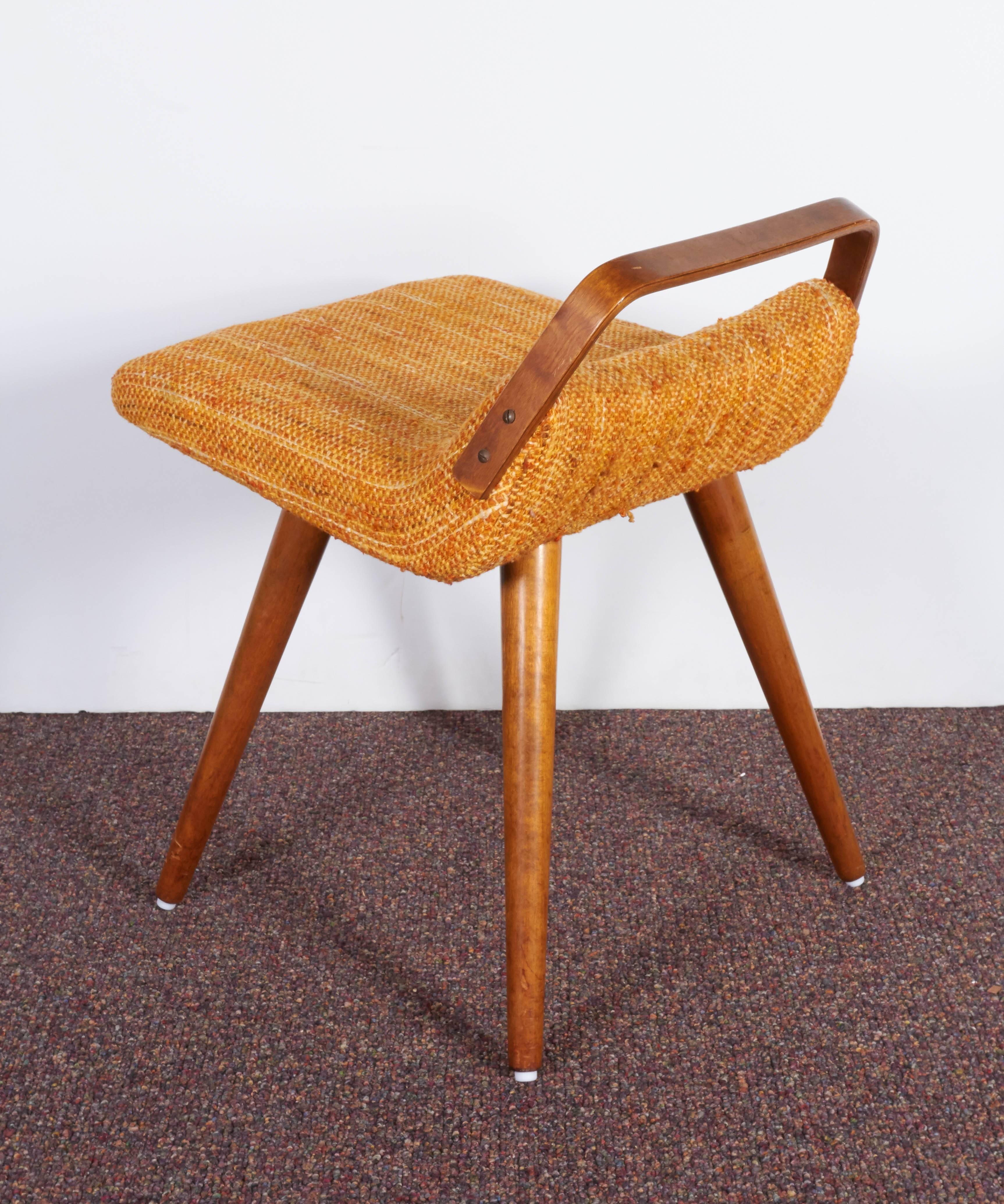 Mid-20th Century Dunbar Style Dressing Table Stool
