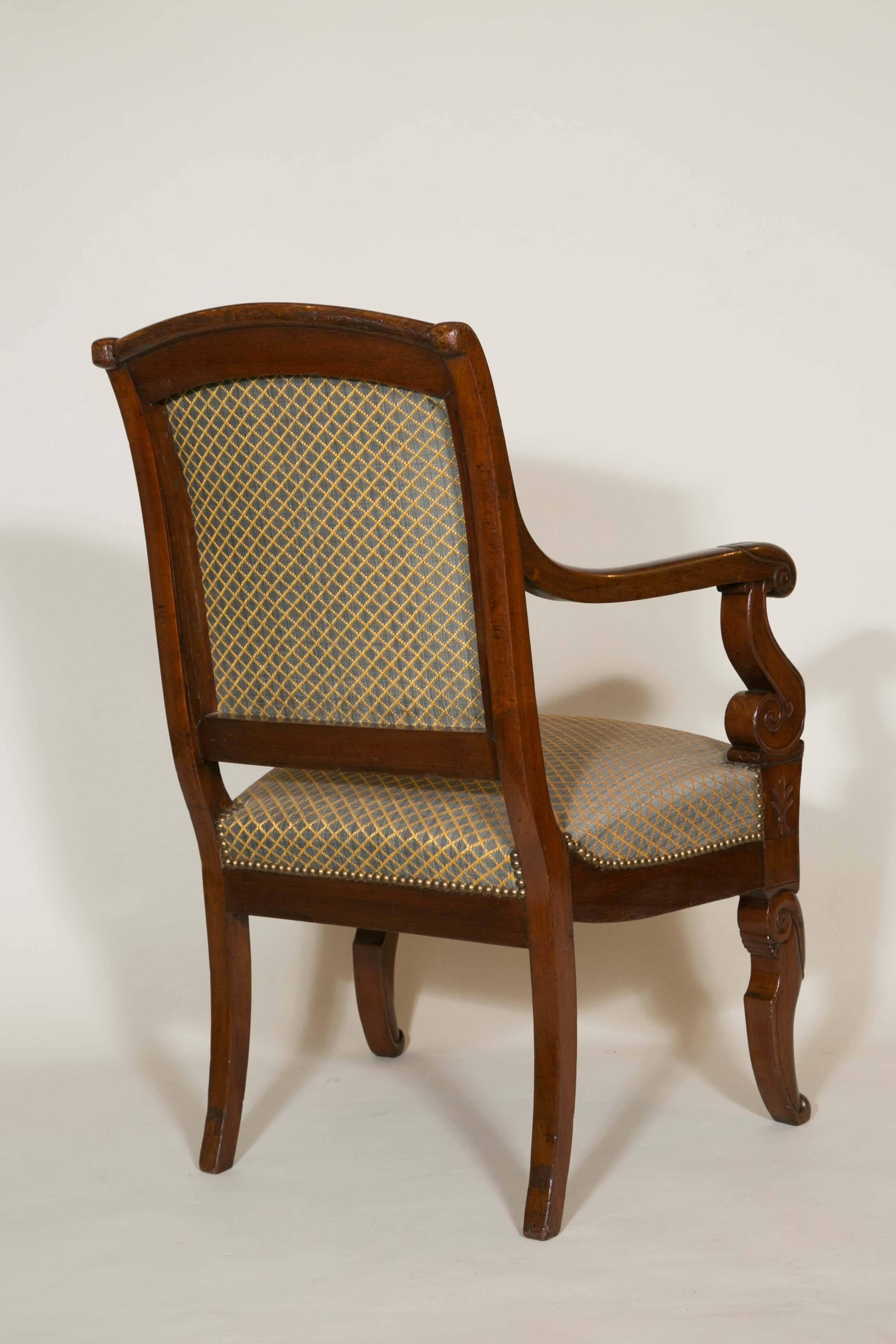 Suite of Four Armchairs from the Restauration Period, 19th Century 2