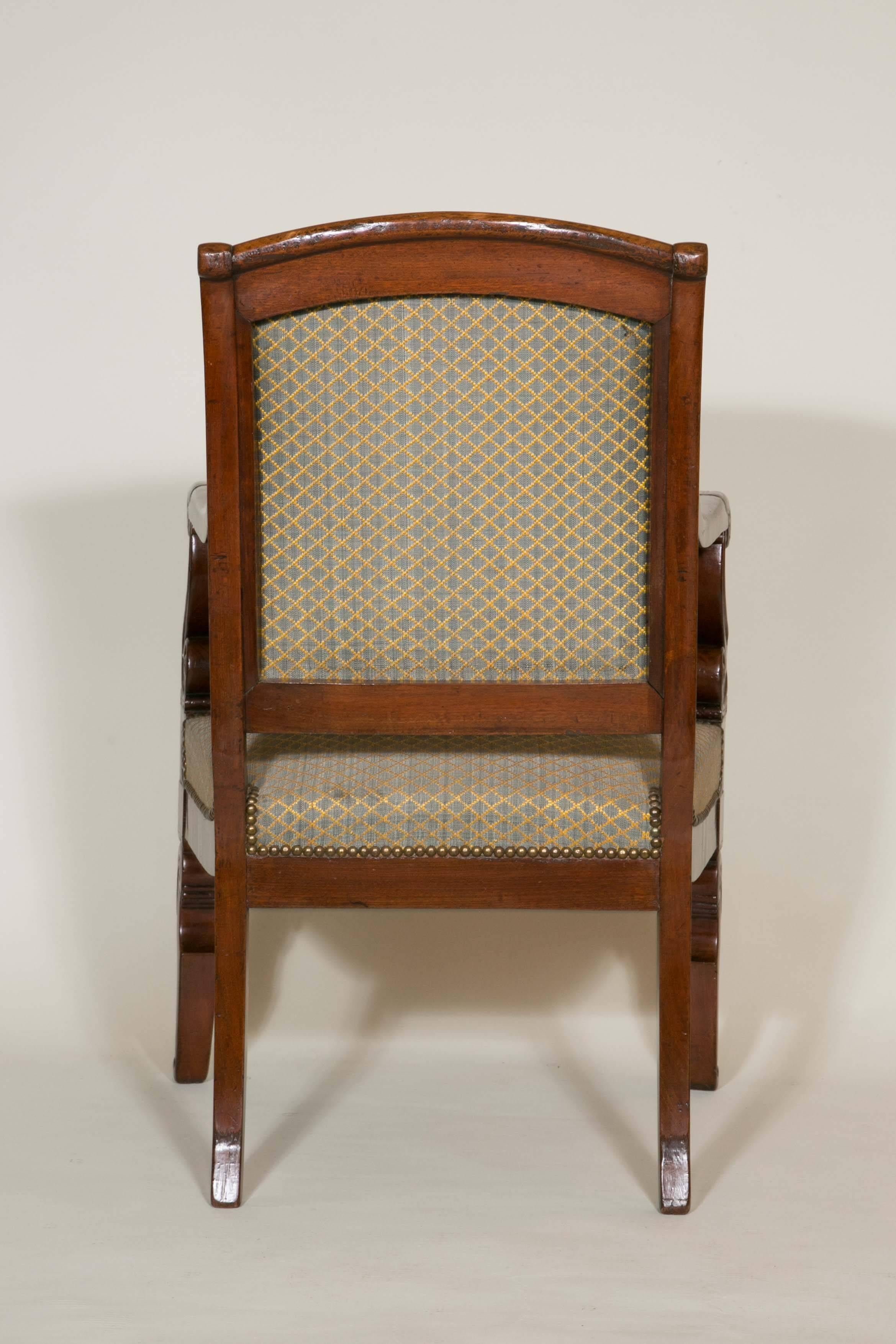 Suite of Four Armchairs from the Restauration Period, 19th Century 3