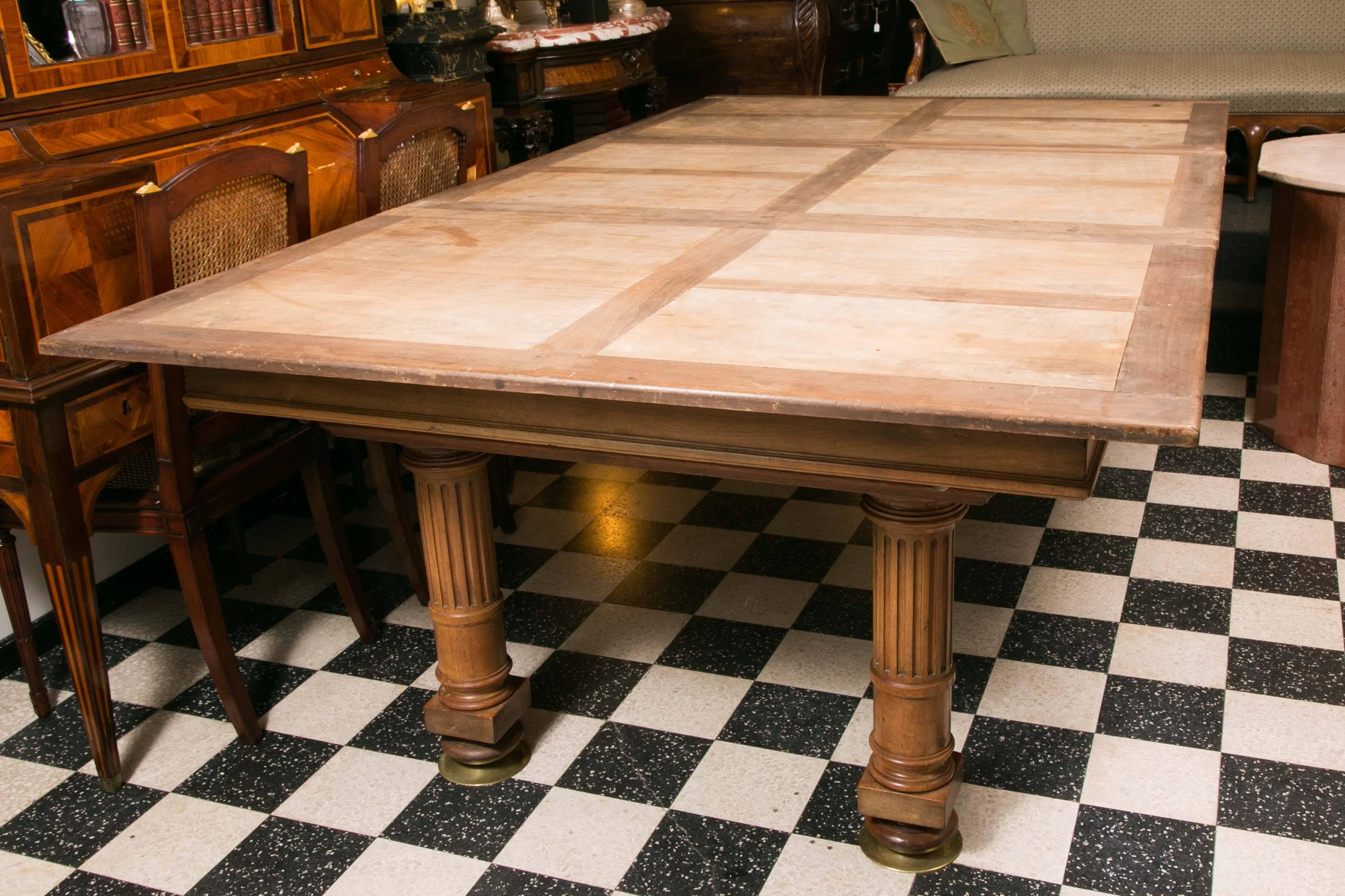 French Billiard Games Table from the Beginning of the 20th Century 4