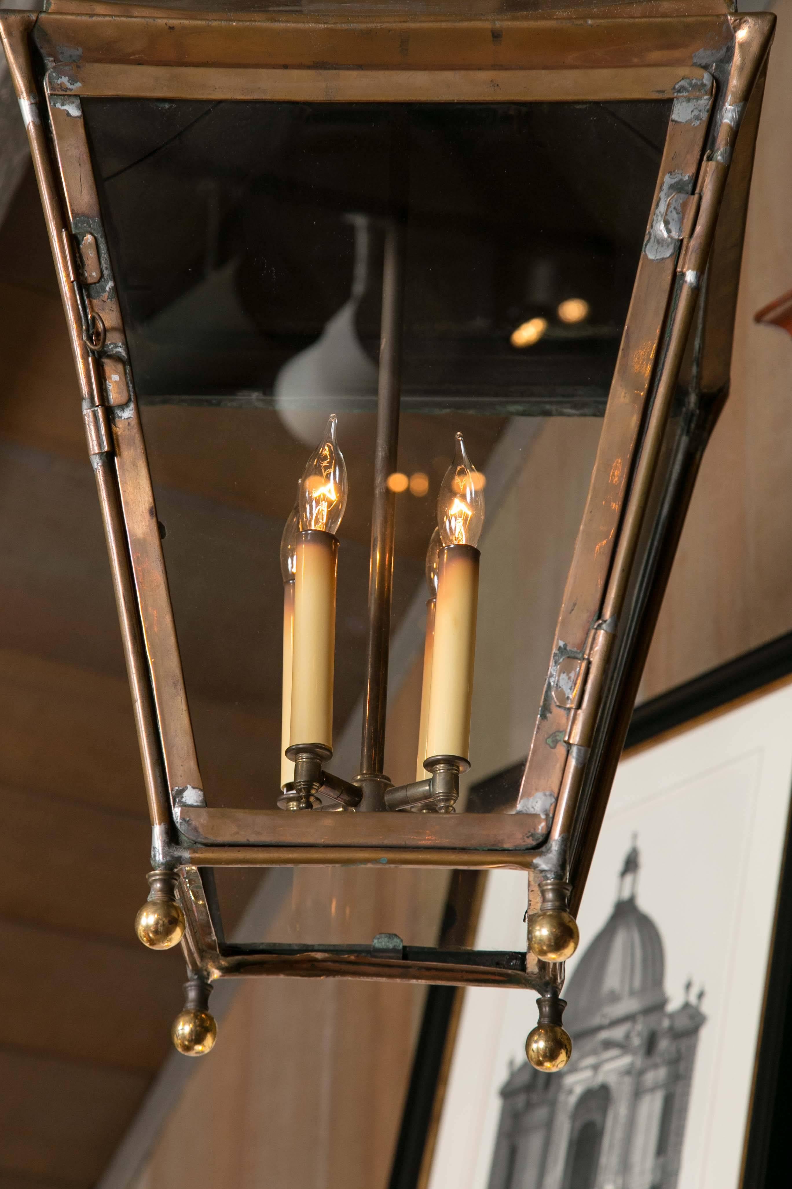 Georgian Handmade Copper Lantern