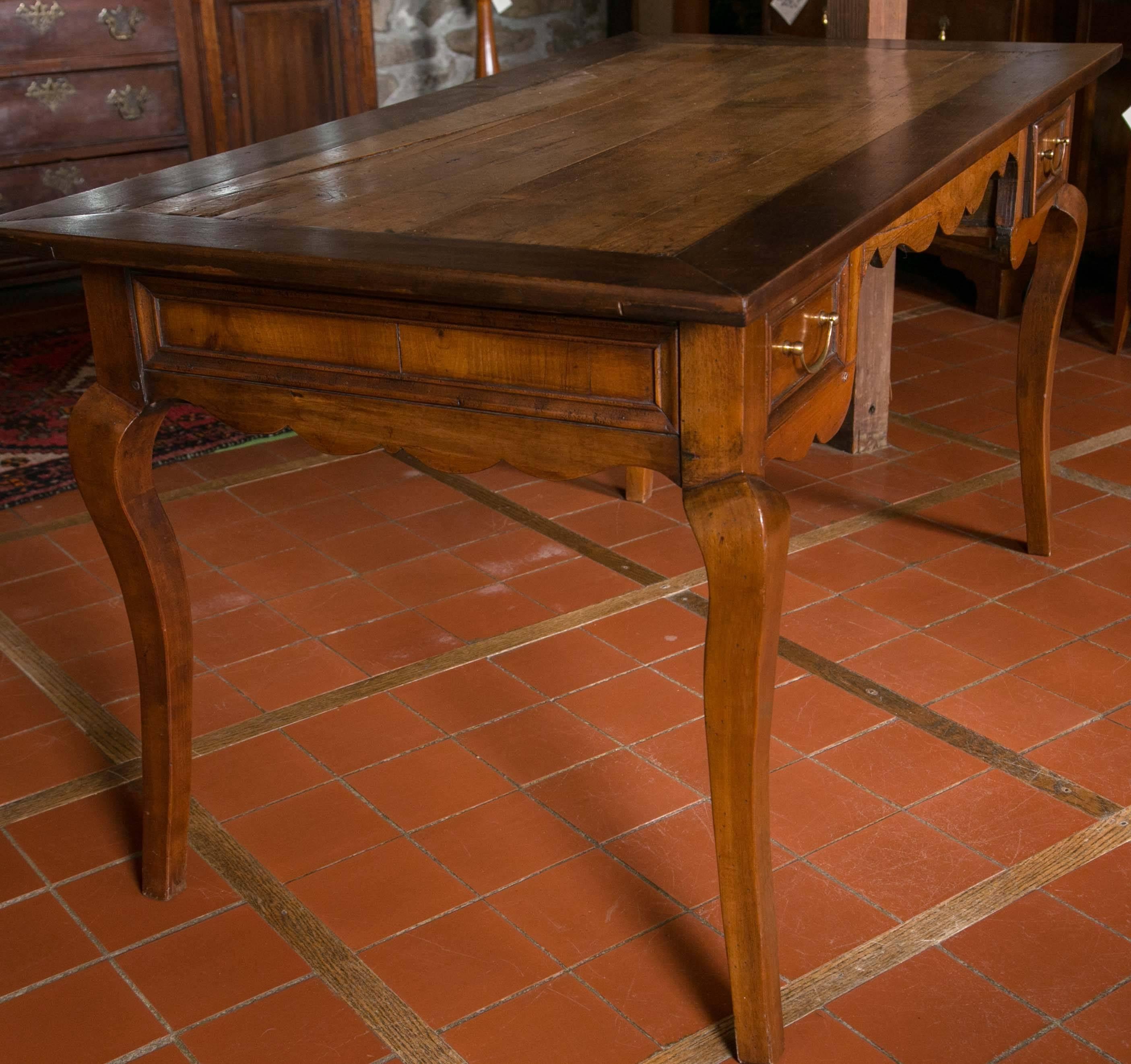 French Fruitwood Writing Table 4