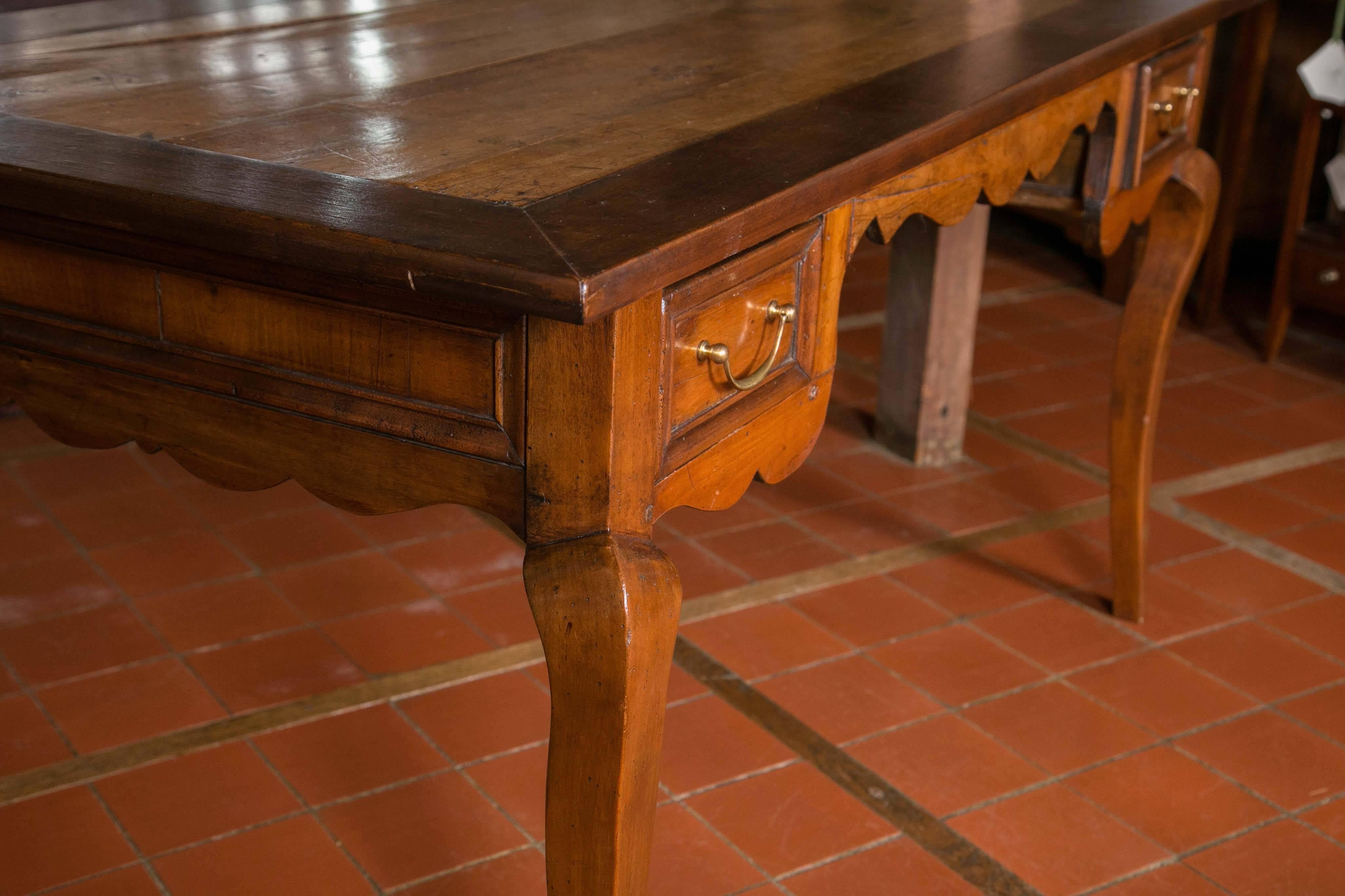French Fruitwood Writing Table 5