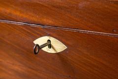 English Mahogany Lap Desk on Stand