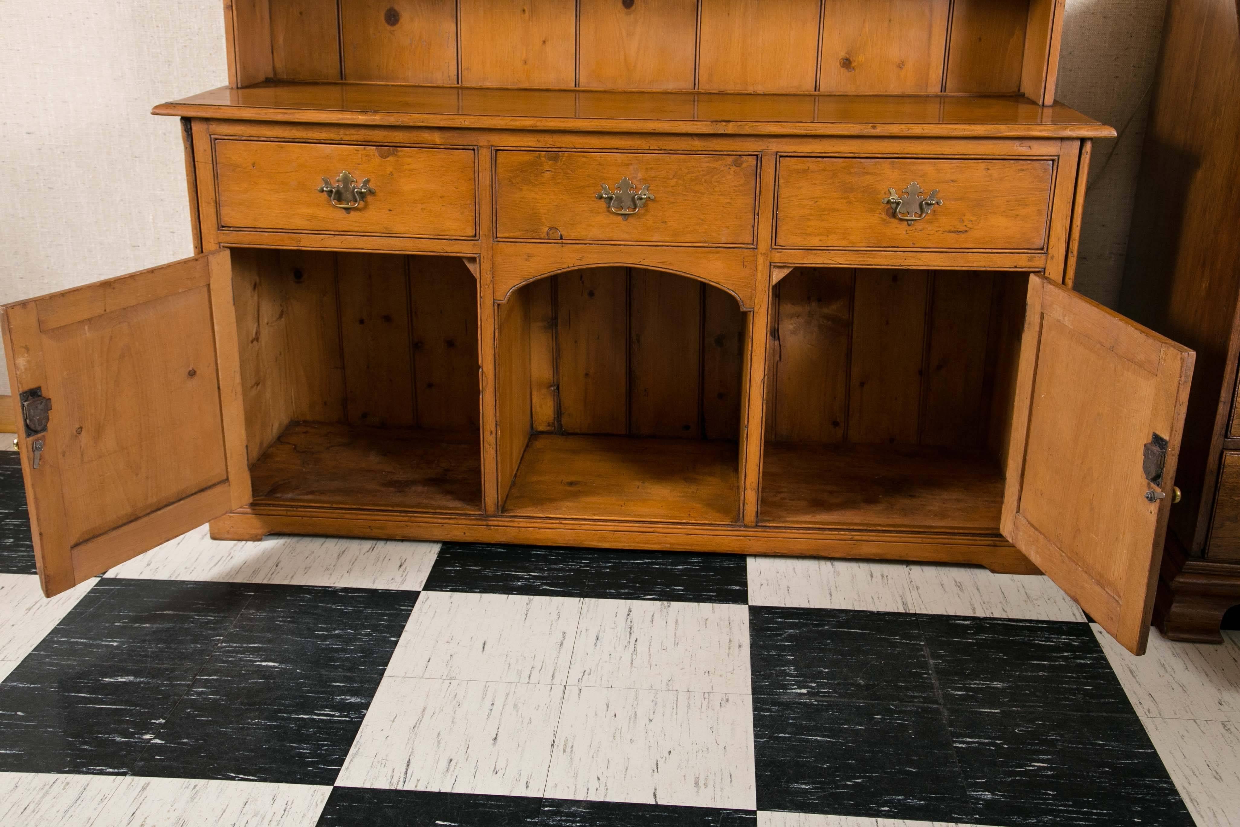 19th Century Pine Yorkshire Dresser