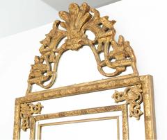 Regence Style Giltwood Mirror