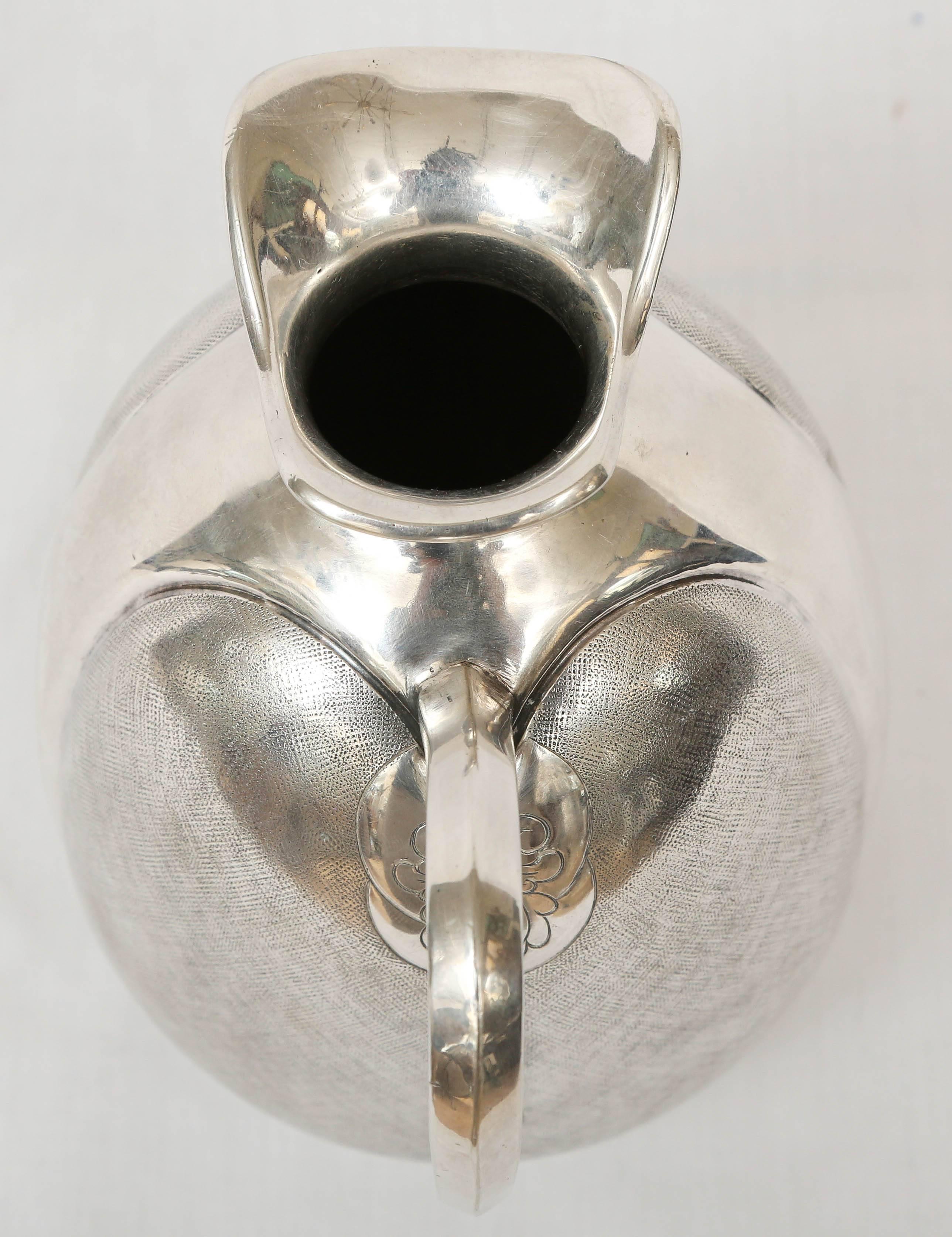 Mid-20th Century Silver Vase by Fratelli Cacchione from Milan, Italy