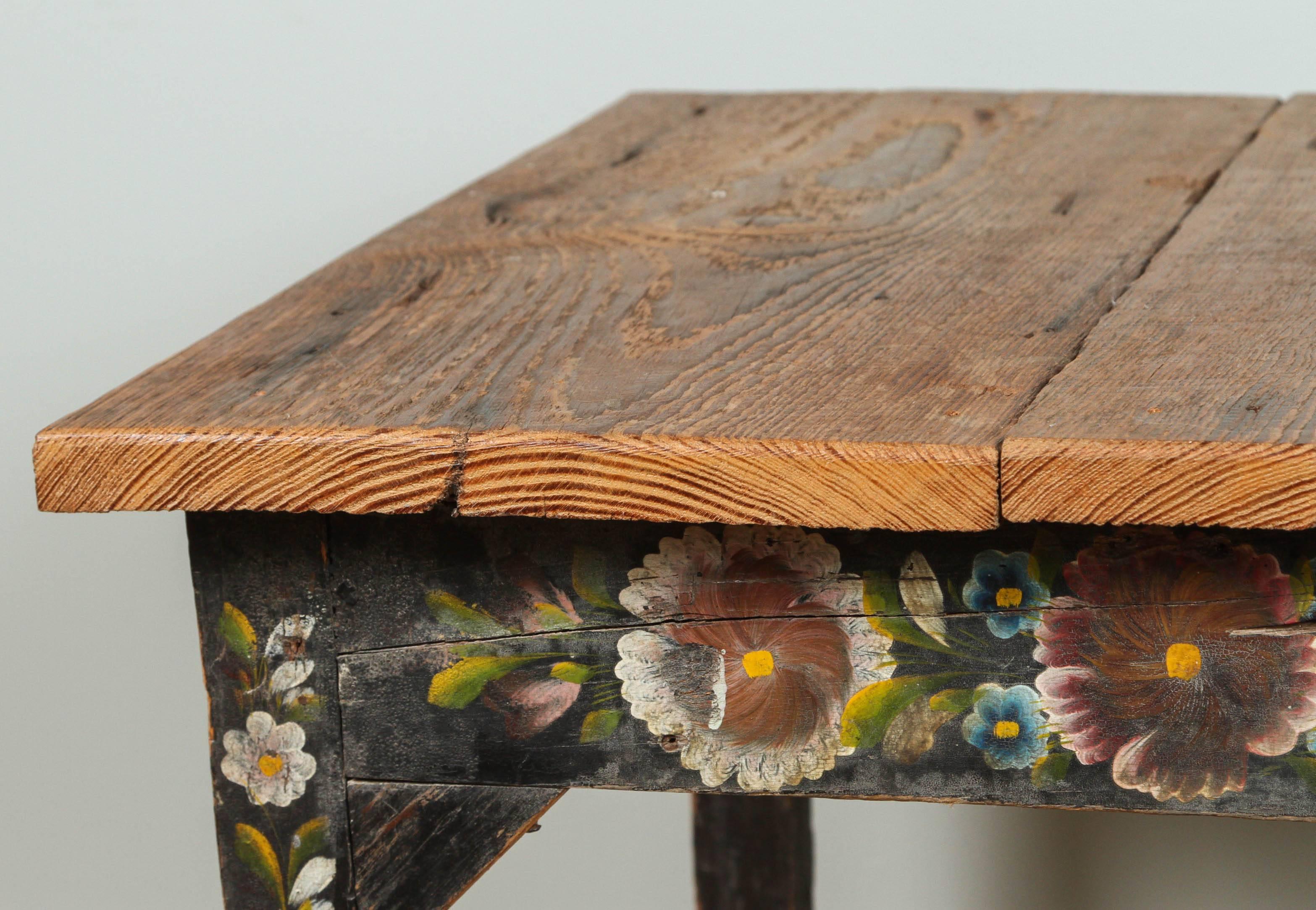 mexican painted table