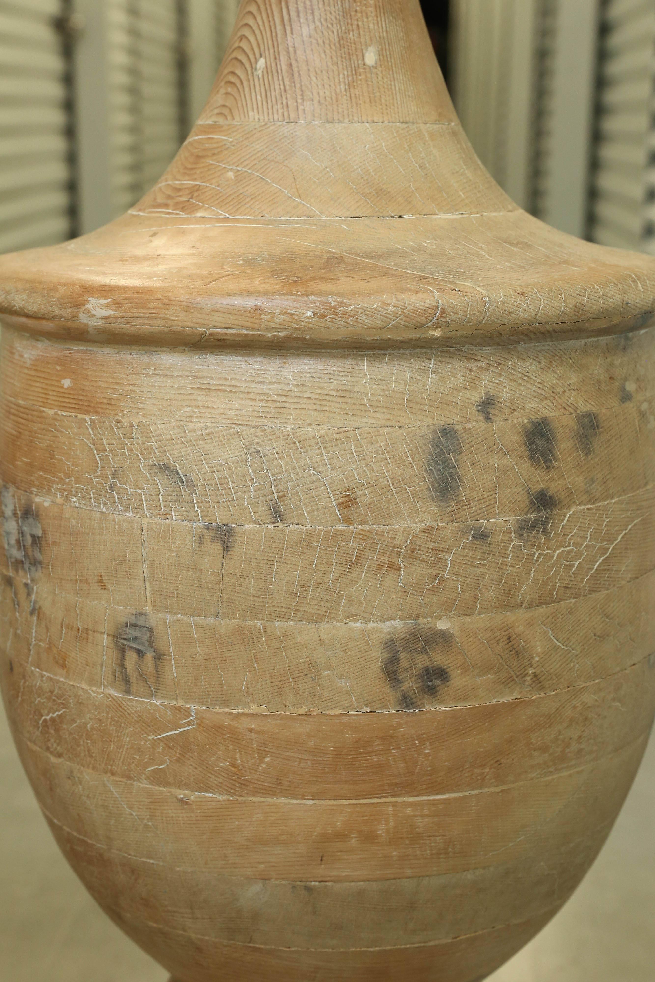 antique wooden finials