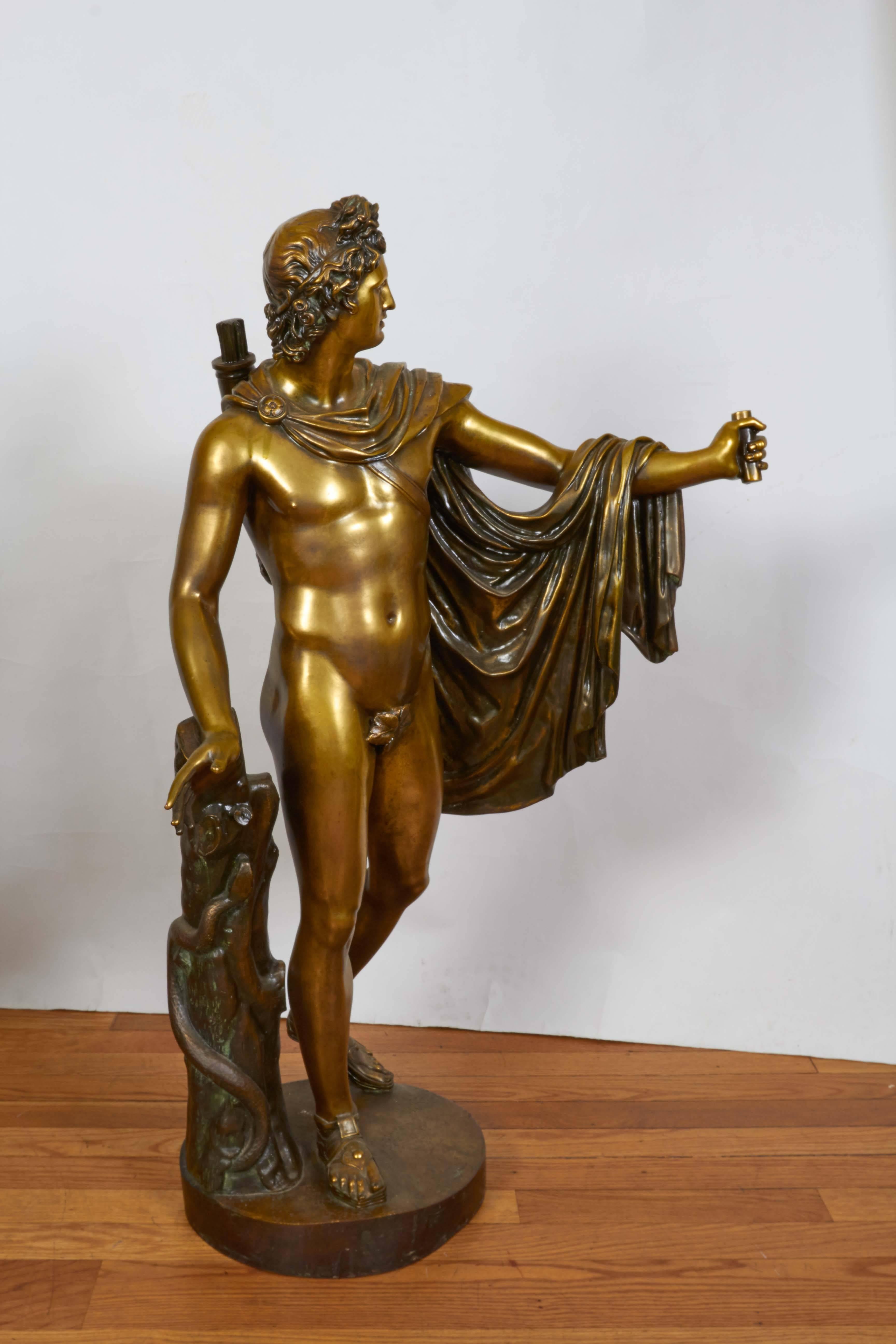 apollo belvedere bronze