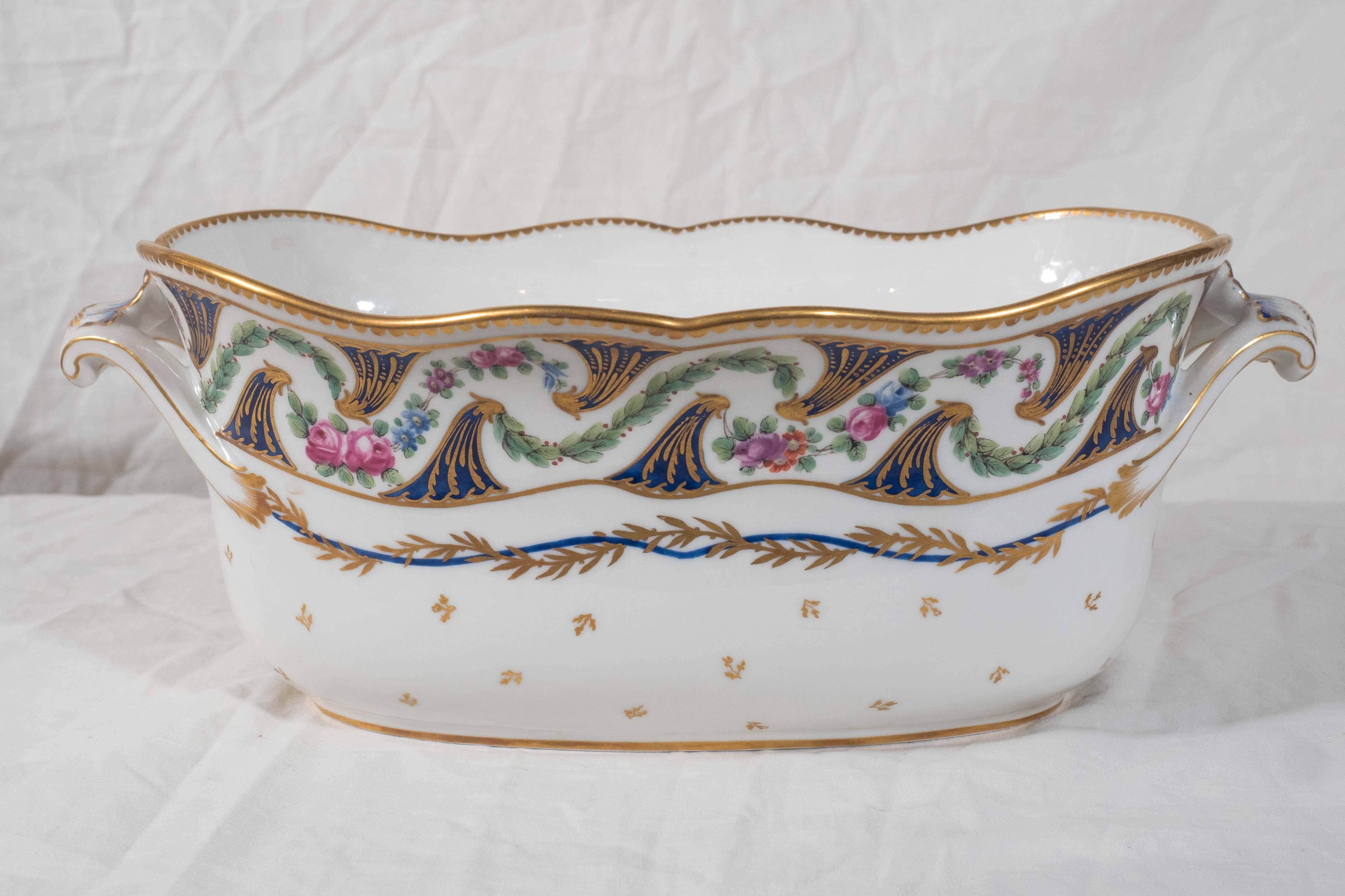 Antique French Planter in Sevres Style 2