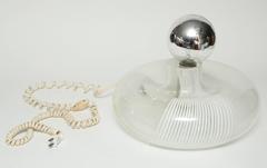 Mid-Century Modern Italian Murano Lino Tagliapietra Style Glass Table Lamp