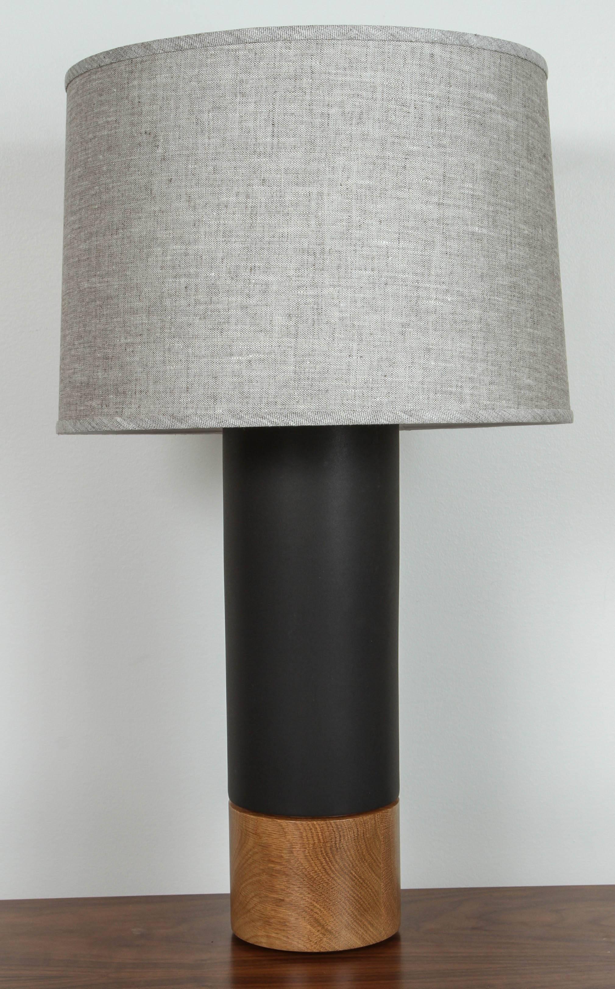 Pair of Tall Baxter Lamps by Stone and Sawyer In Excellent Condition In Los Angeles, CA