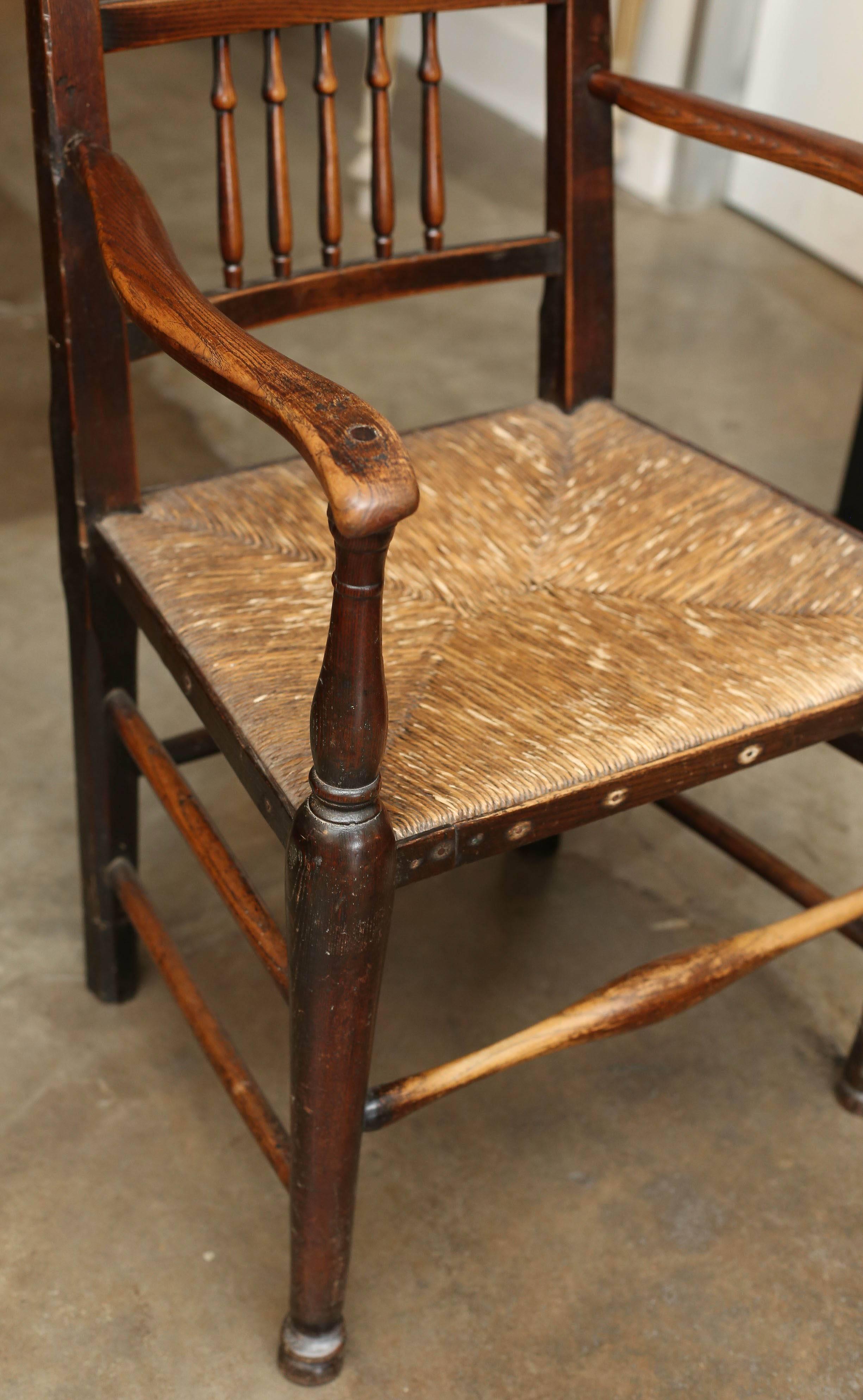 Ash 19th Century Country Chair For Sale