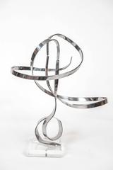 Kinetic Aluminum Sculpture by American Charles Taylor, circa 1975