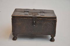 Late 19th Century Moroccan Footed Box