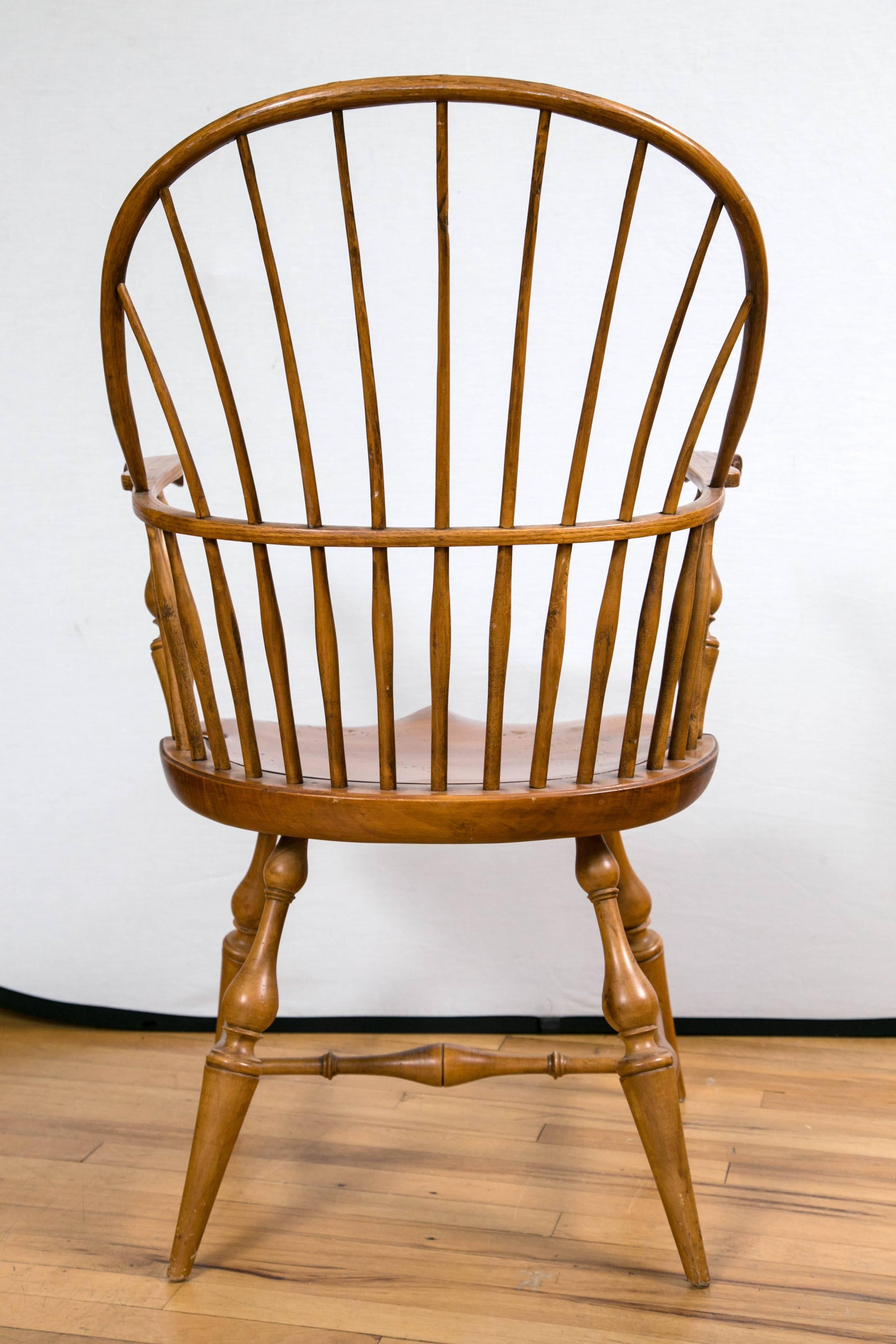 Knuckle Arm Windsor Chair 1