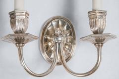 Silver Plated Caldwell Sconces