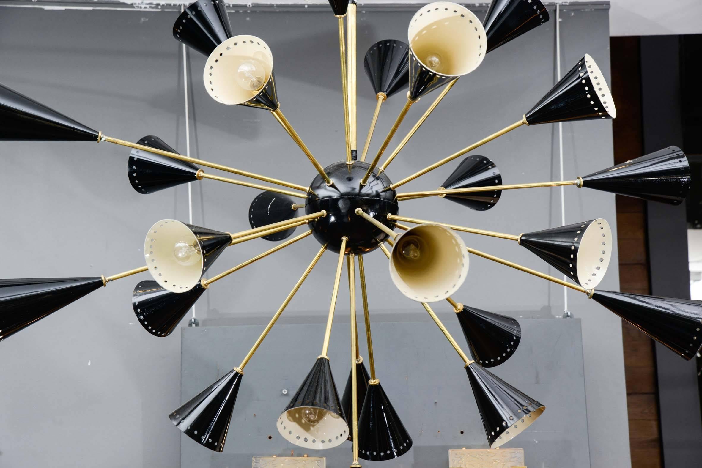 black sputnik chandelier
