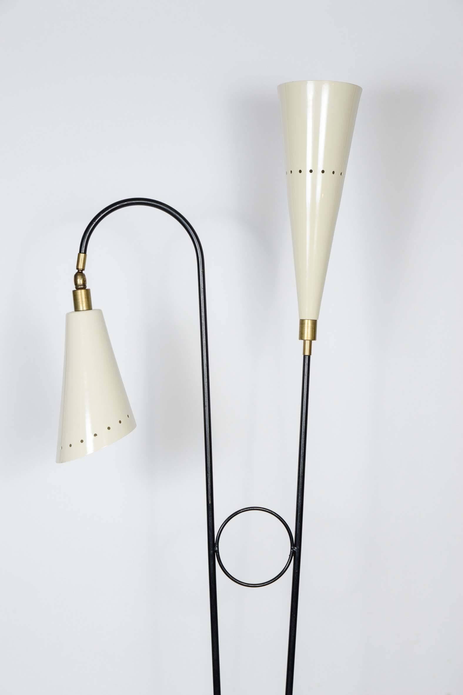 table lamps with two arms